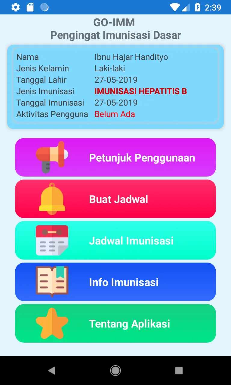 GO-IMM (Pengingat Imunisasi Da | Indus Appstore | Screenshot