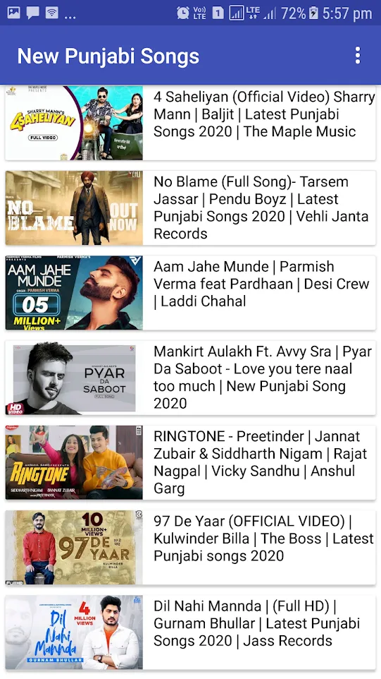 Punjabi Songs 2021 | Indus Appstore | Screenshot