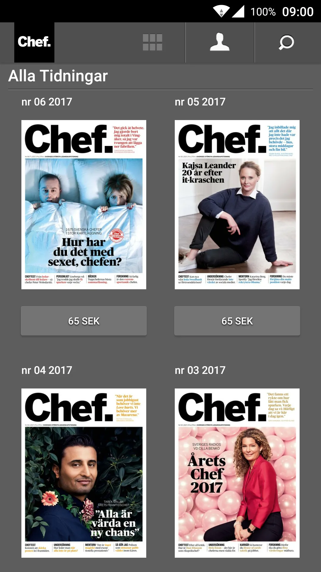 Tidningen Chef | Indus Appstore | Screenshot