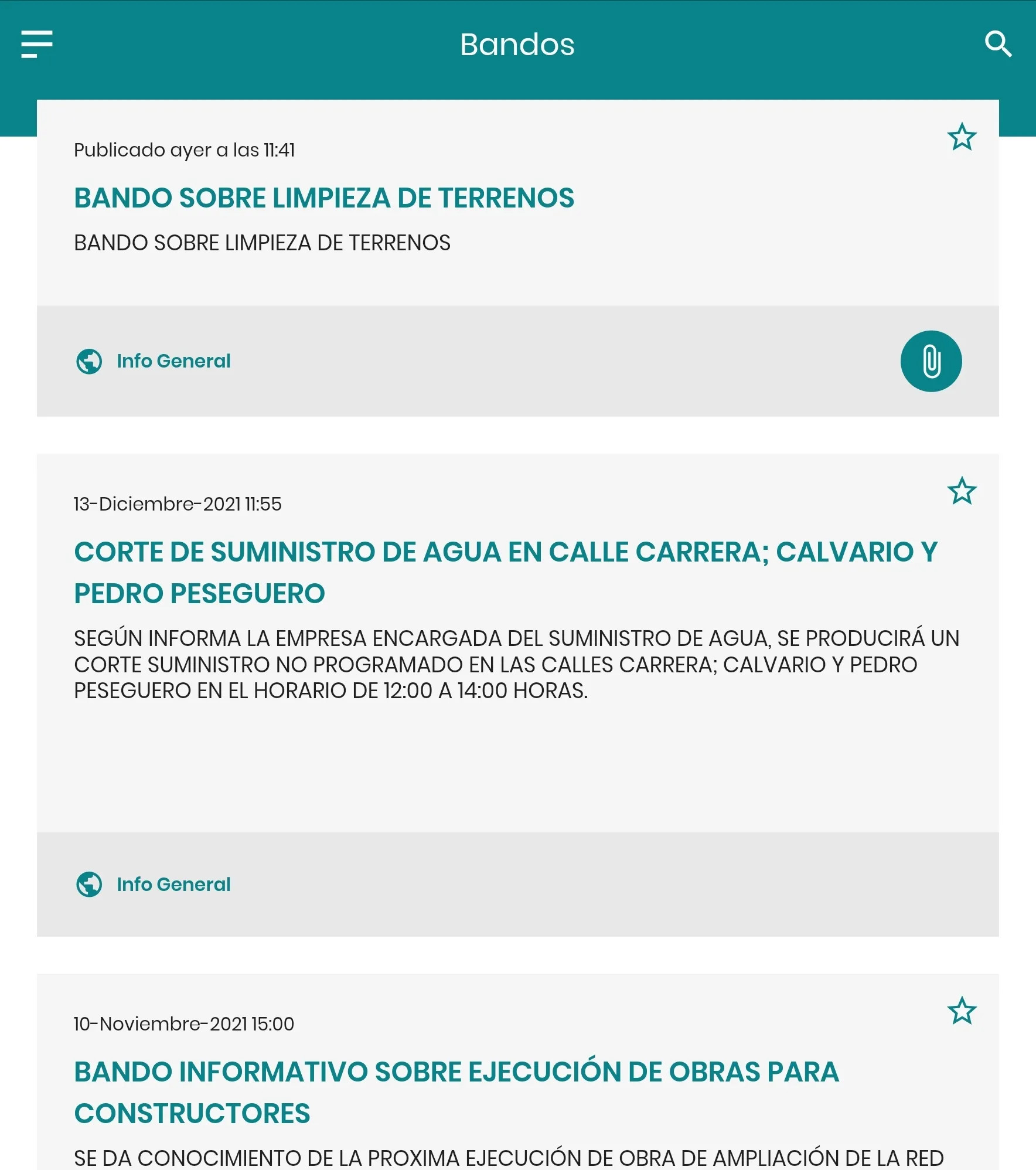 Villalba de los Barros Informa | Indus Appstore | Screenshot