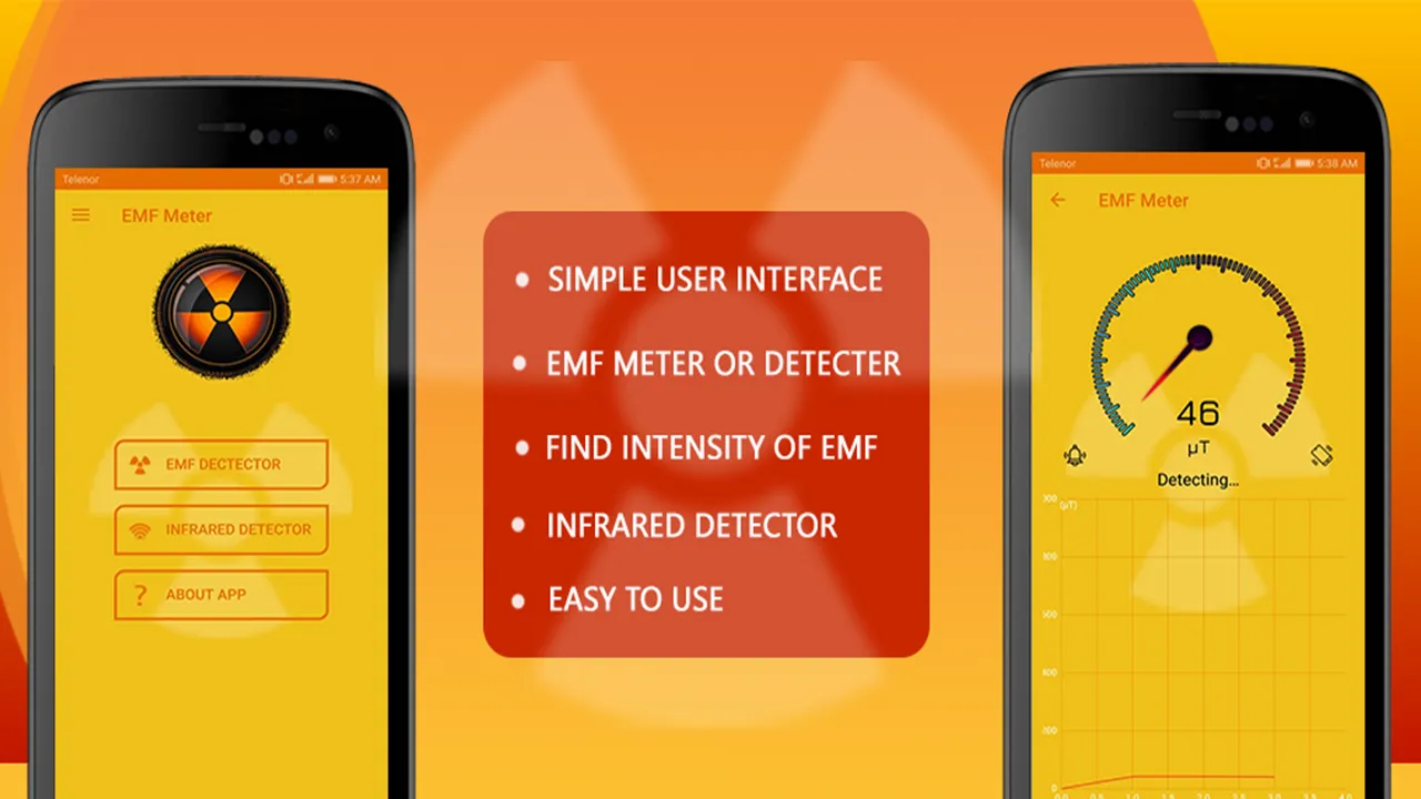 Emf Detector, Emf meter | Indus Appstore | Screenshot