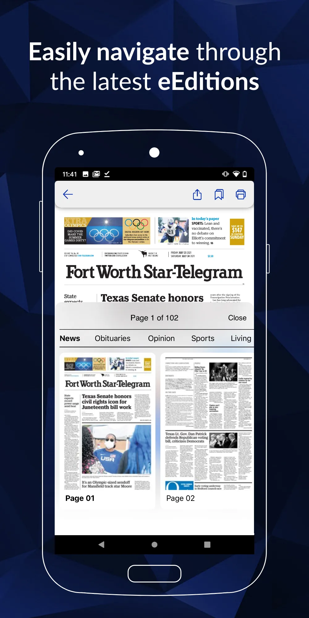 Fort Worth Star-Telegram | Indus Appstore | Screenshot