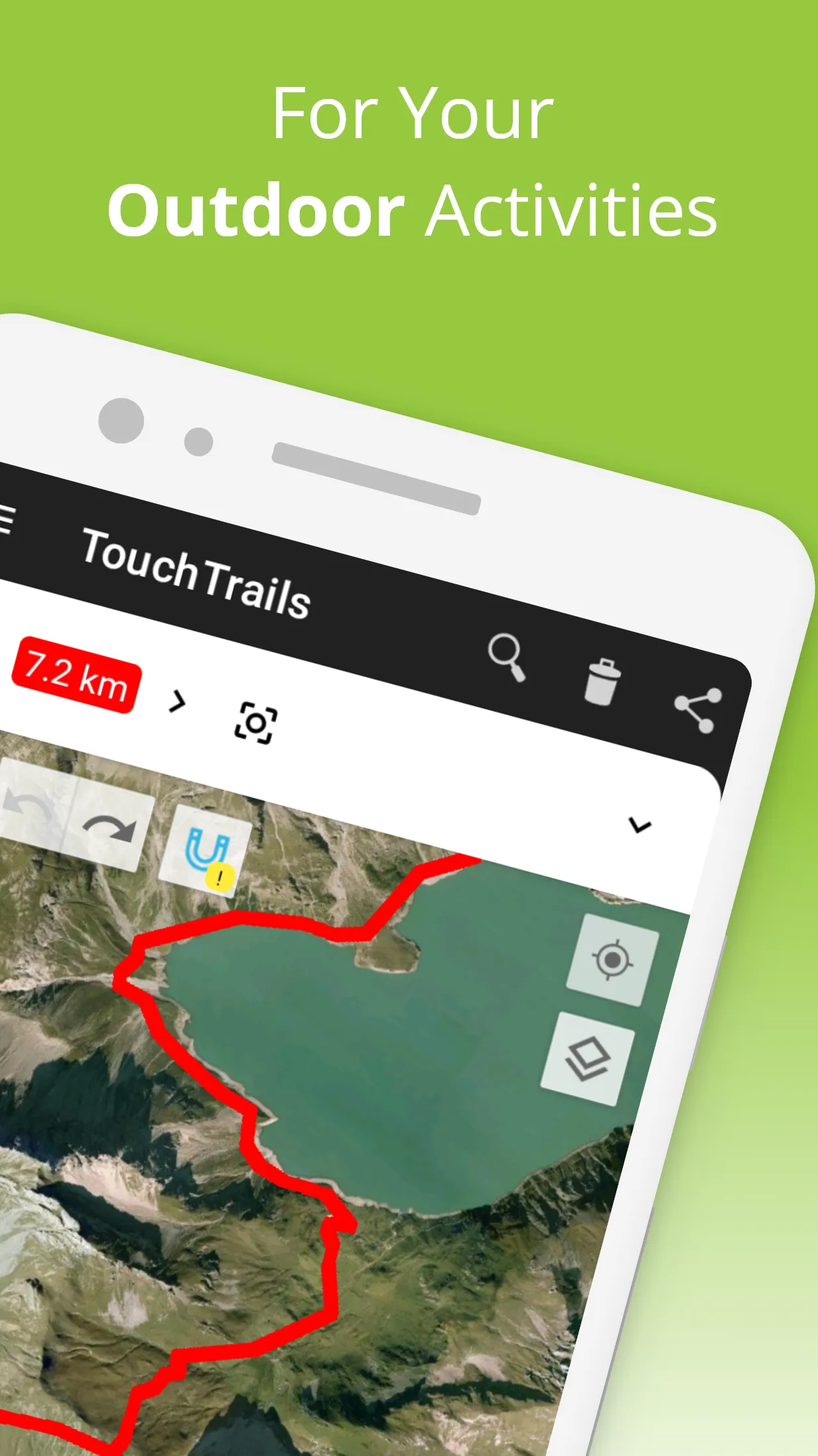 TouchTrails: Route Planner | Indus Appstore | Screenshot