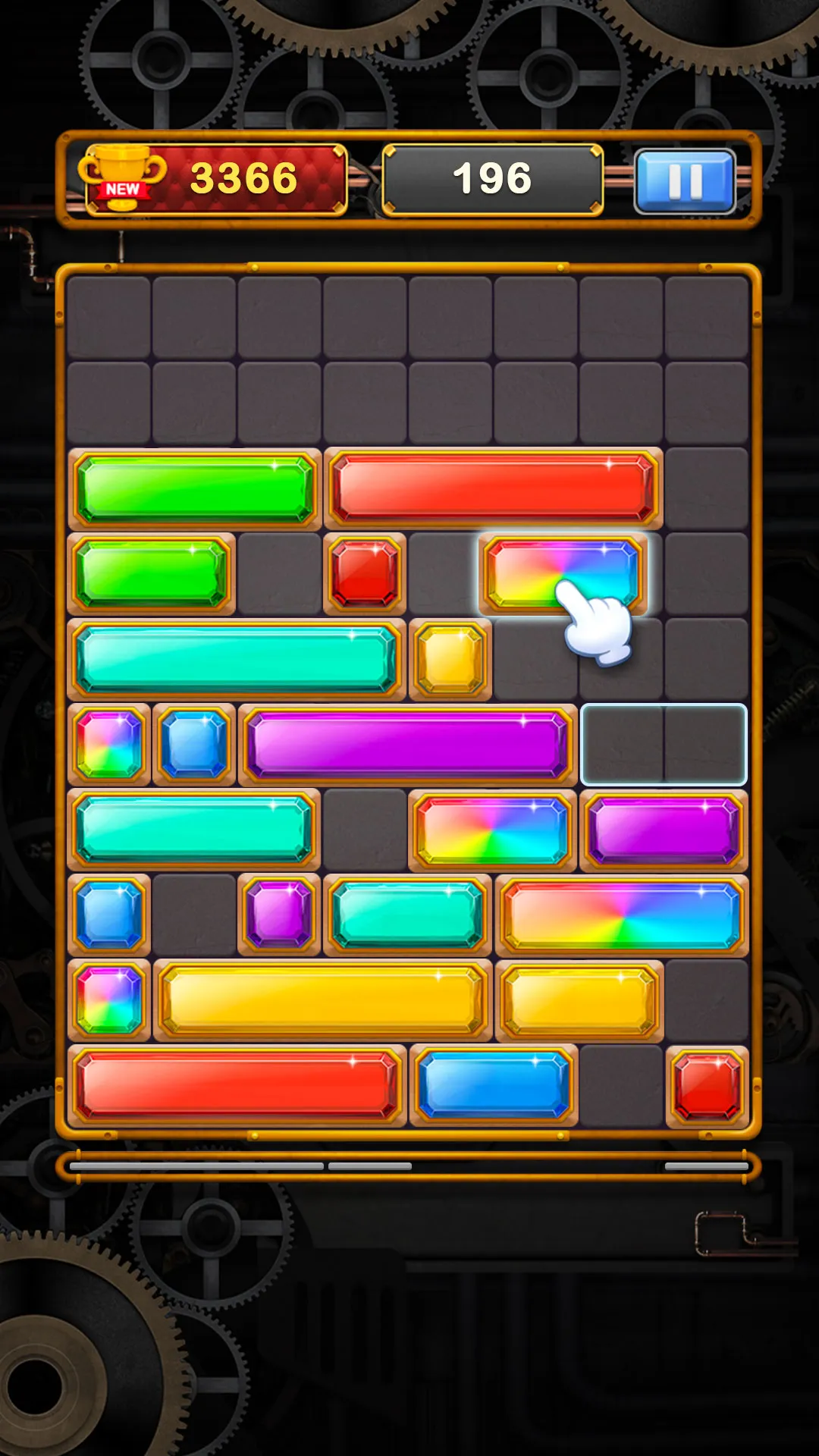 Sliding Gem - Falling Jewel Dr | Indus Appstore | Screenshot