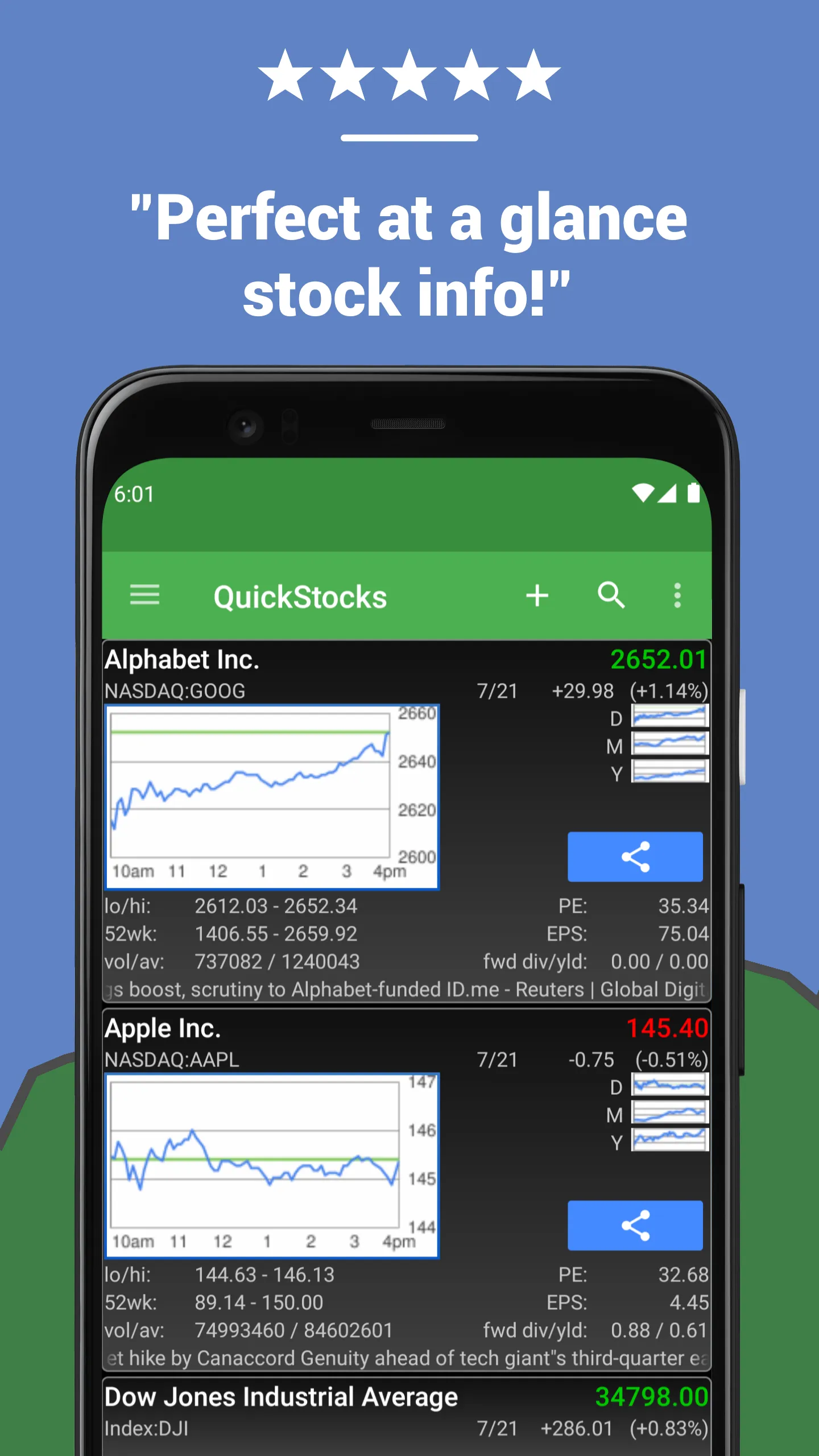 QuickStocks | Indus Appstore | Screenshot