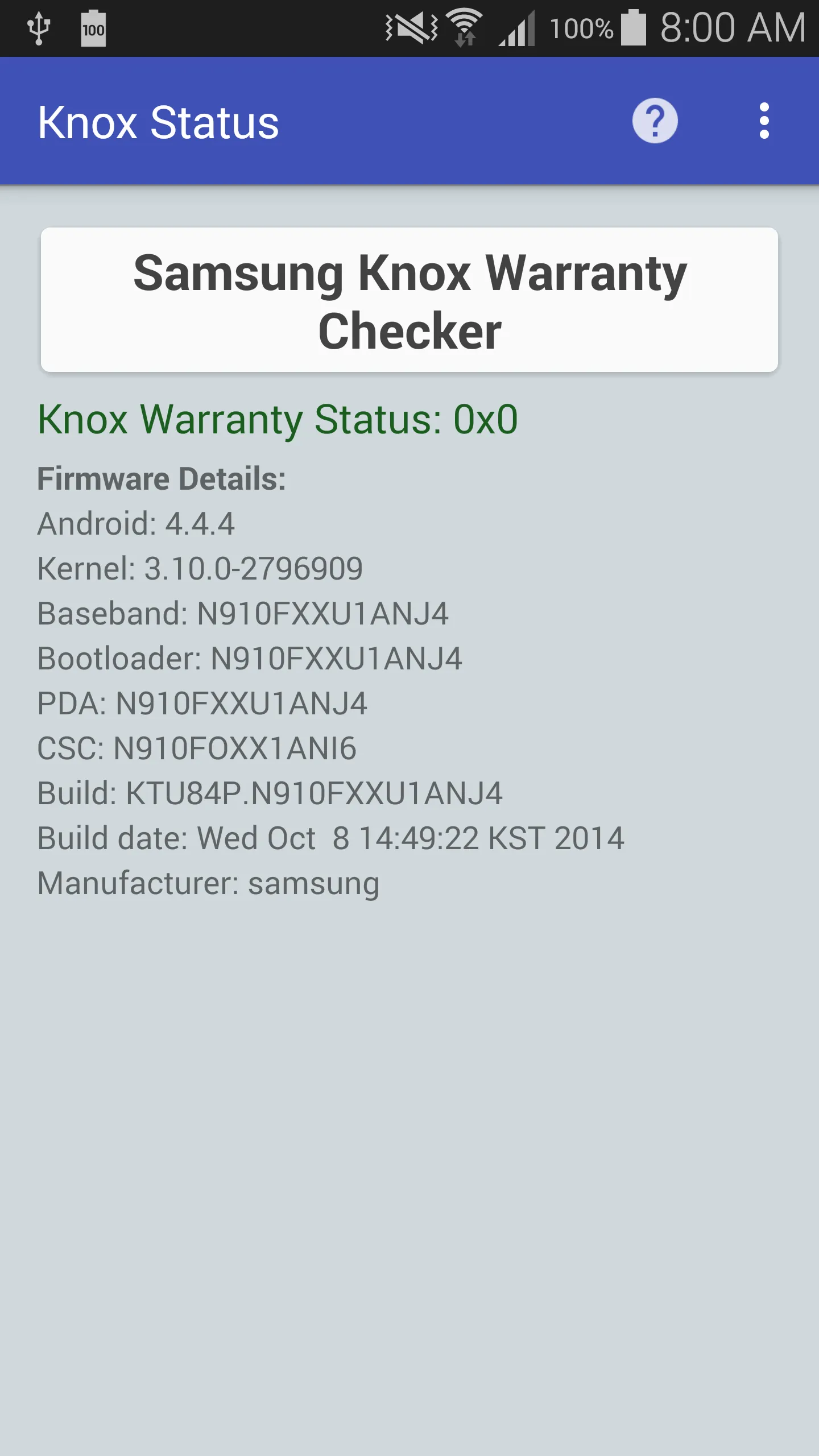 KNOX Status Samsung | Indus Appstore | Screenshot