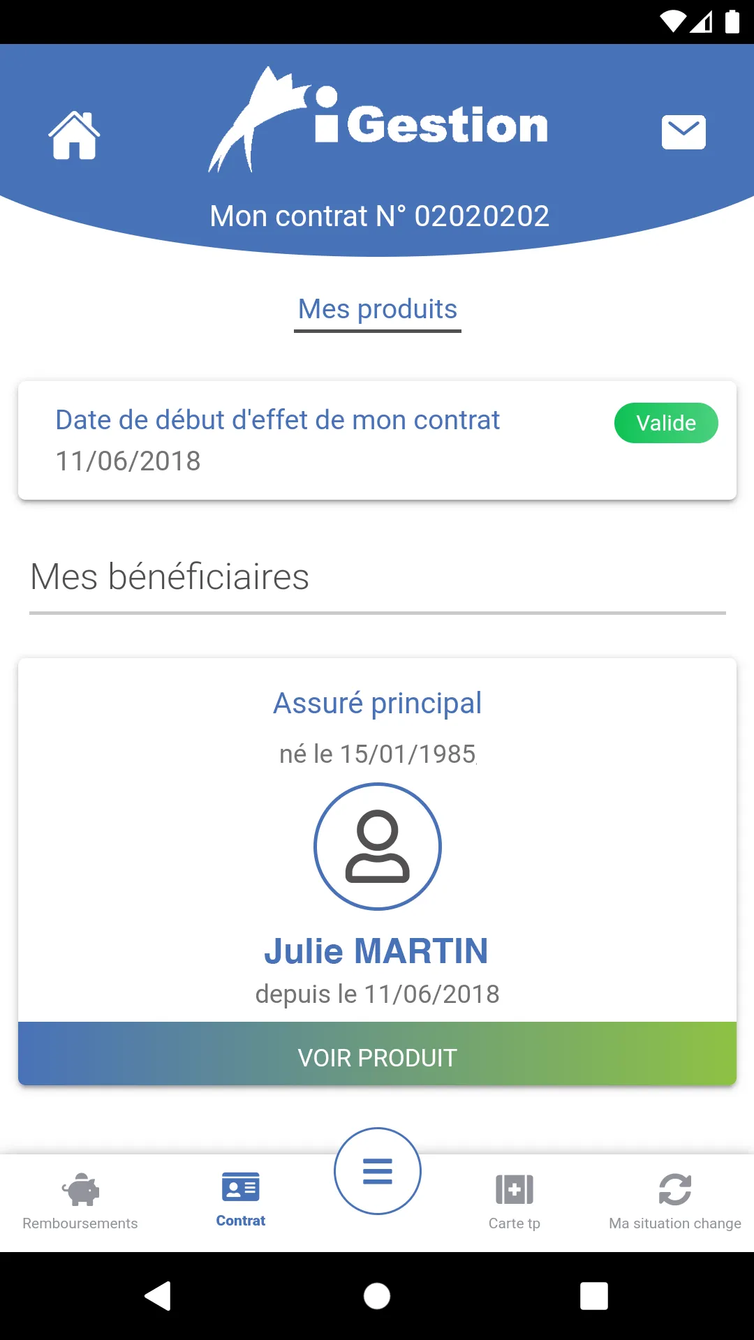 iGestion Espace Cegedim | Indus Appstore | Screenshot