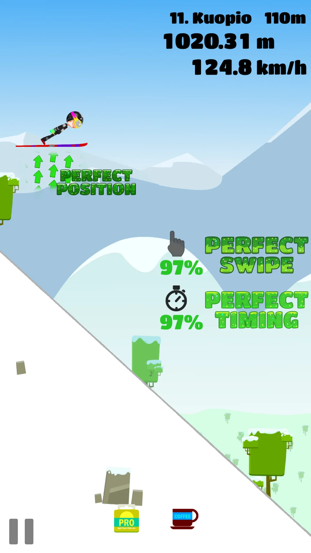 Just Ski Jump | Indus Appstore | Screenshot