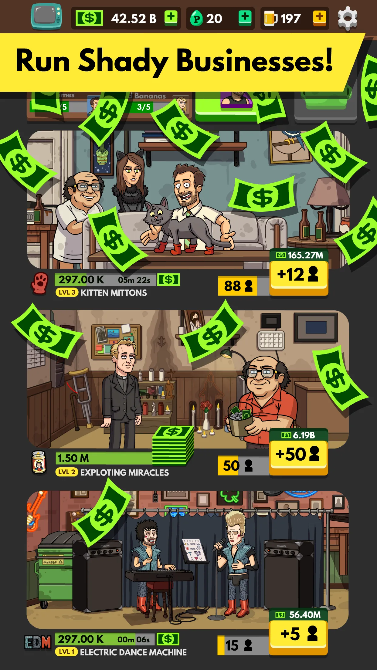 Always Sunny: Gang Goes Mobile | Indus Appstore | Screenshot