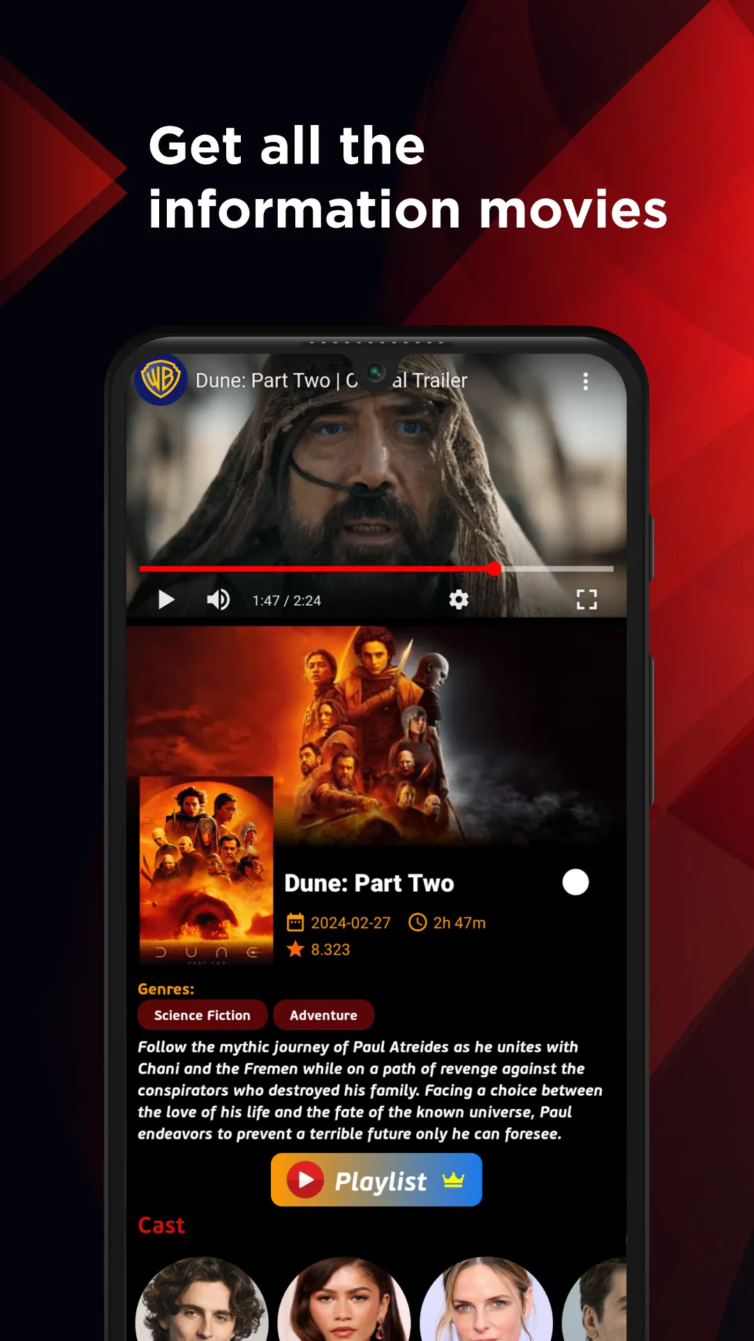 Movie Trailers | Indus Appstore | Screenshot