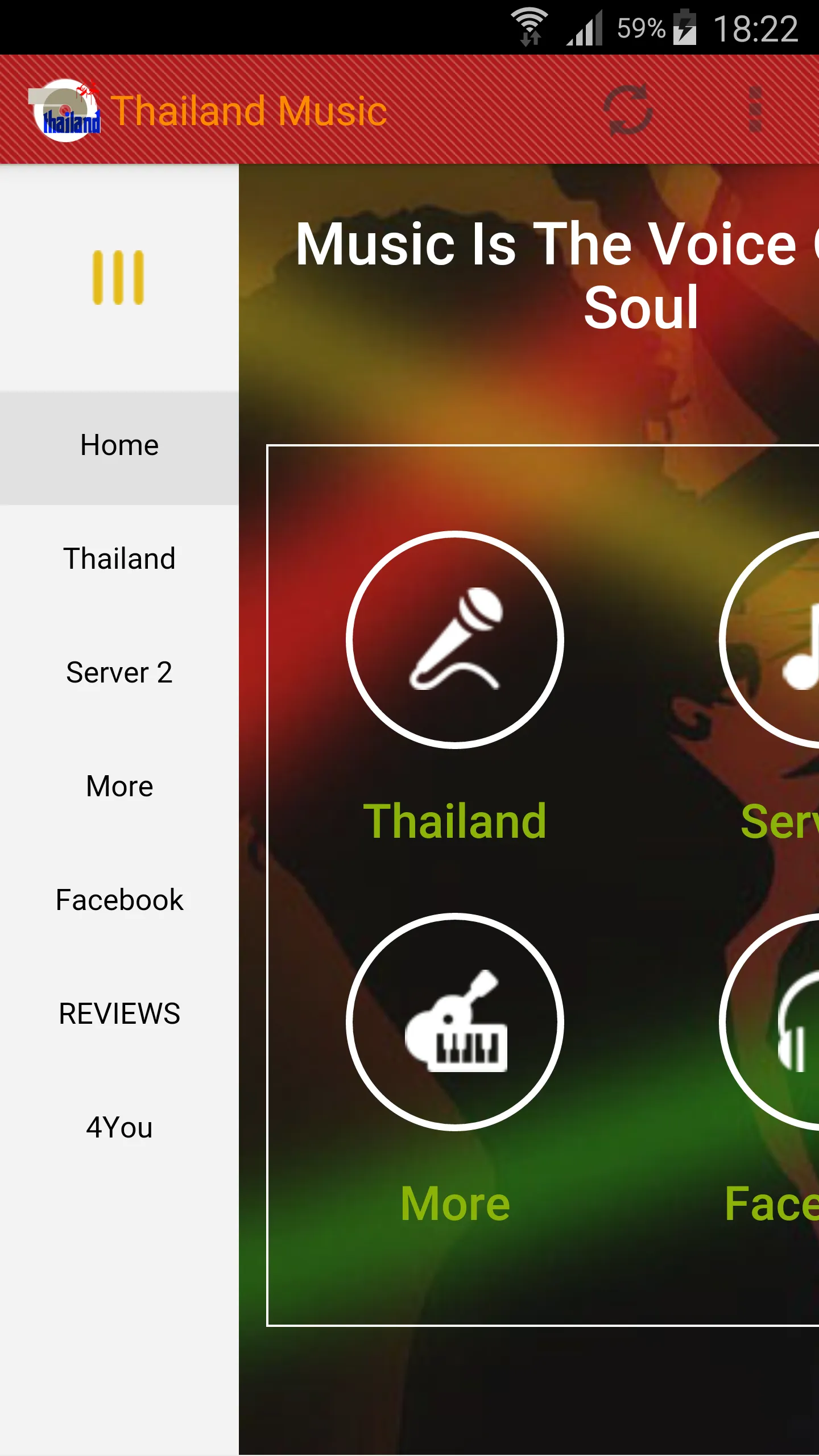 Thailand Music Radio | Indus Appstore | Screenshot