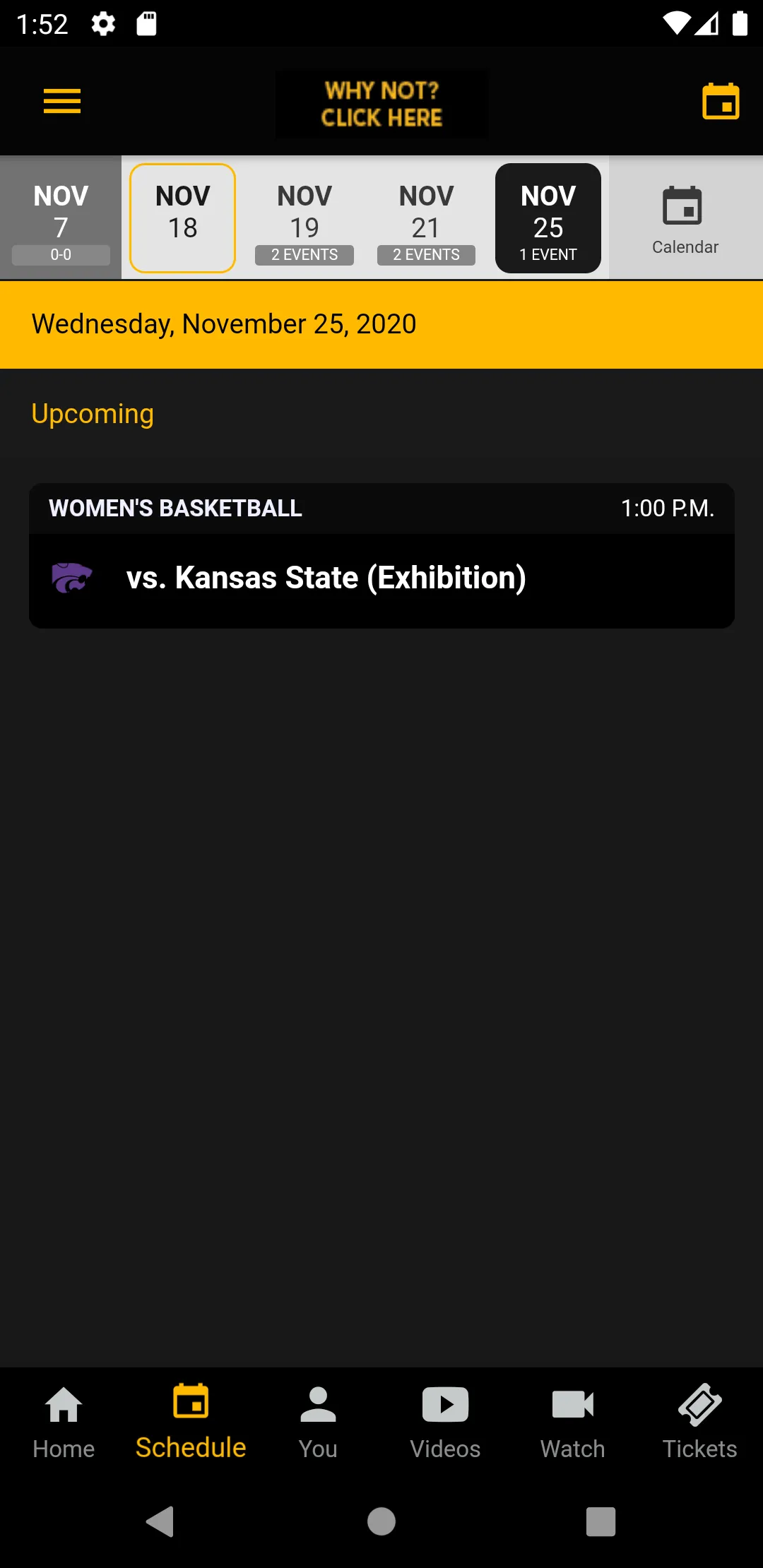 Fort Hays State Athletics | Indus Appstore | Screenshot