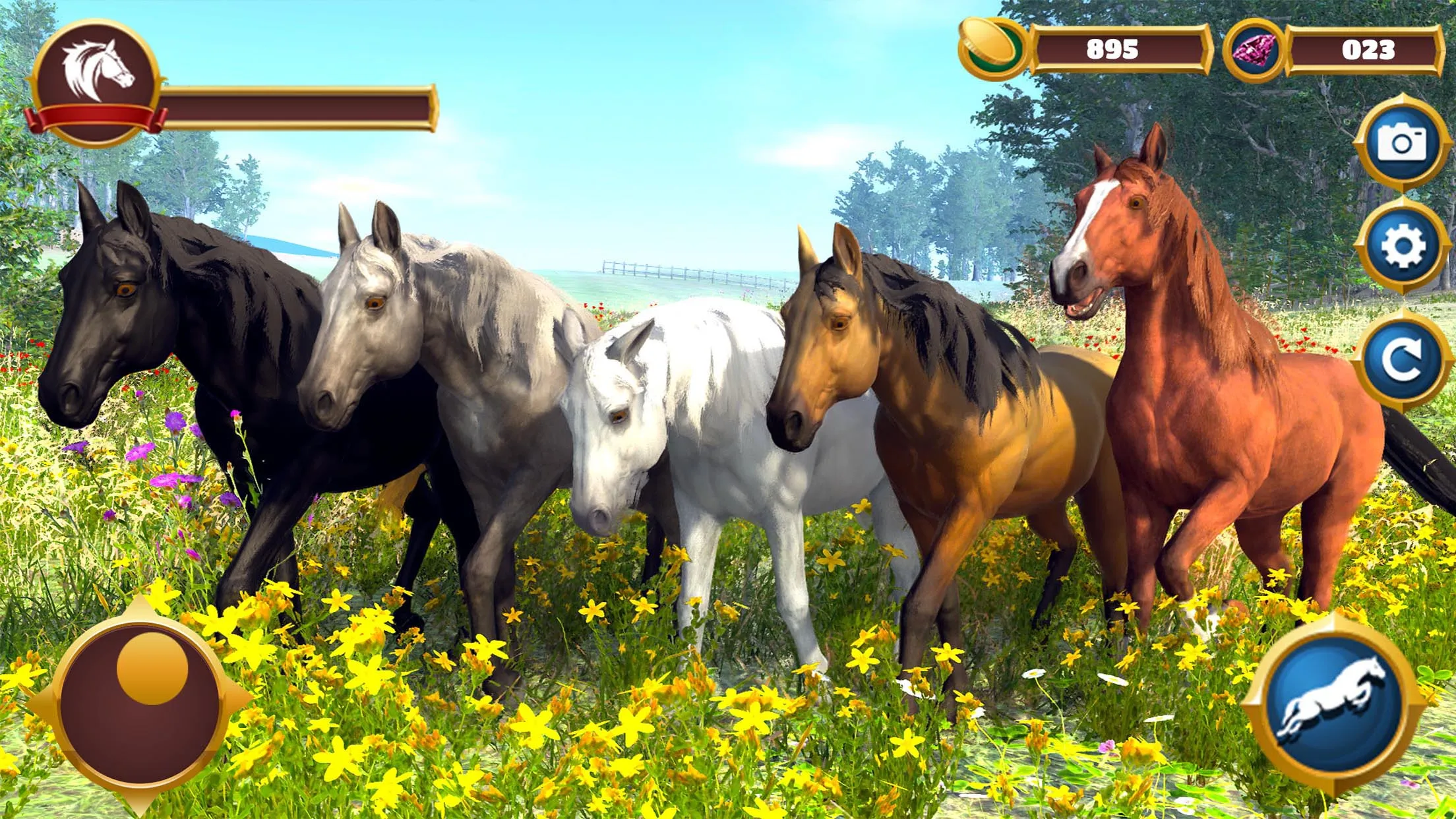 Virtual Horse Family Simulator | Indus Appstore | Screenshot