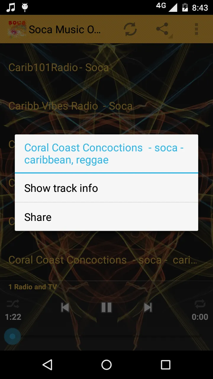 Soca Music ONLINE | Indus Appstore | Screenshot