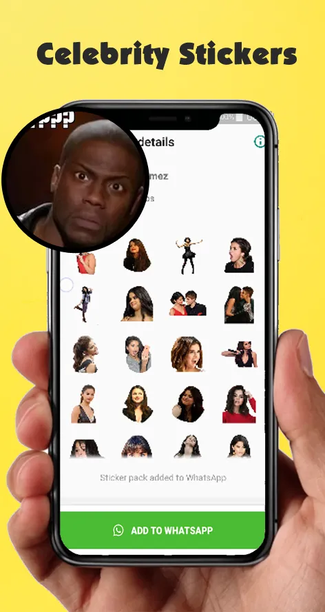 Funny Celebrity Sticker for Wh | Indus Appstore | Screenshot