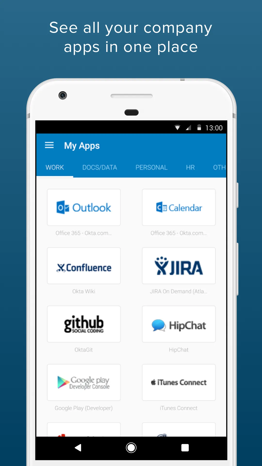 Okta Mobile | Indus Appstore | Screenshot