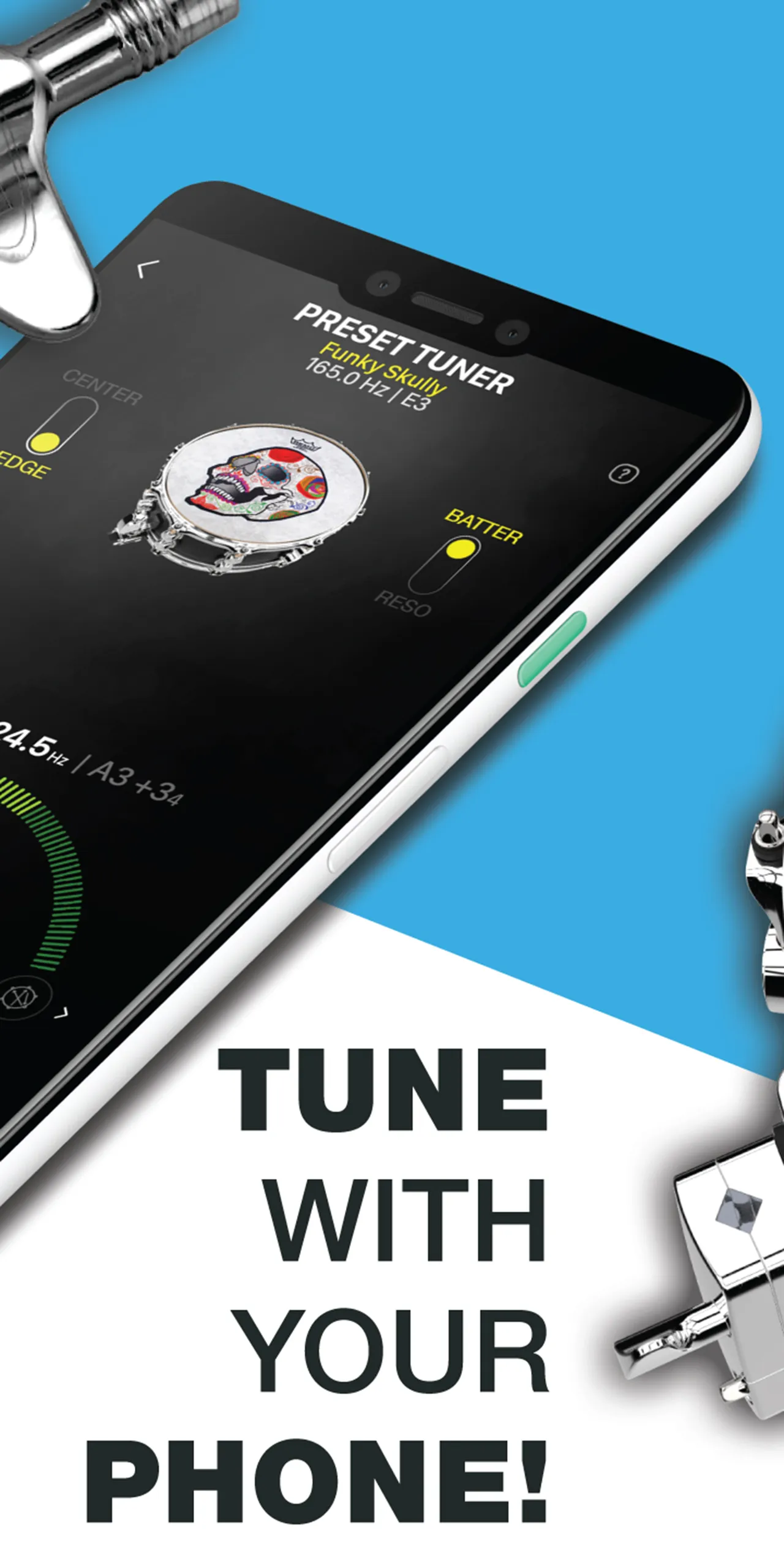 Drum Tuner | Drumtune PRO | Indus Appstore | Screenshot