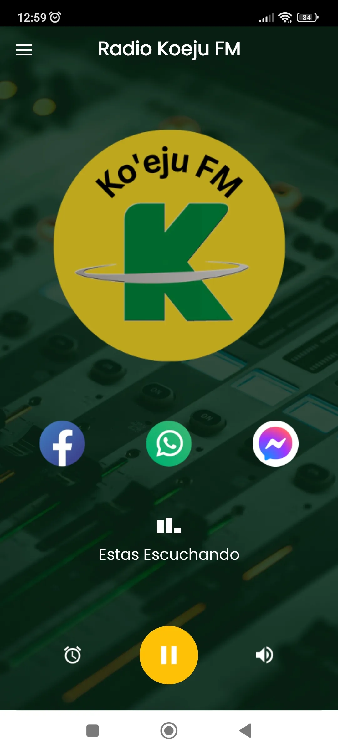 Radio Koeju FM Paraguay | Indus Appstore | Screenshot