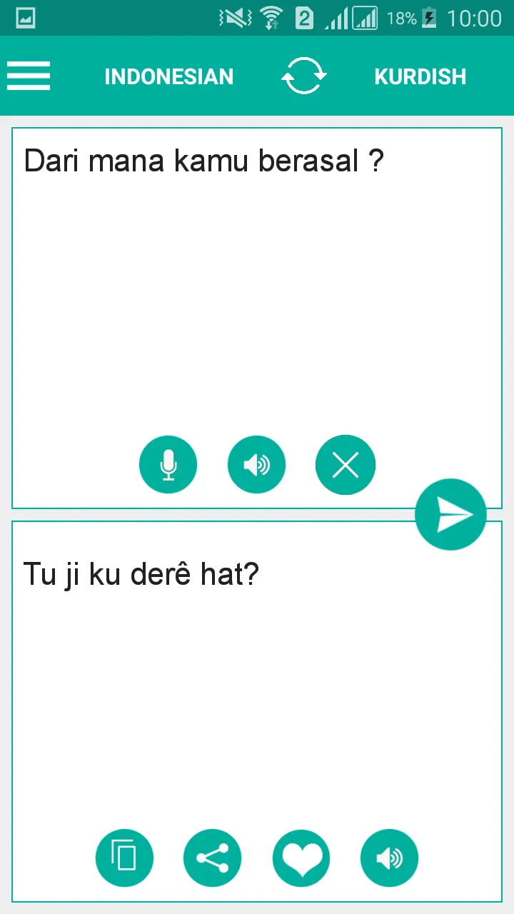 Kurdish Indonesian Translator | Indus Appstore | Screenshot