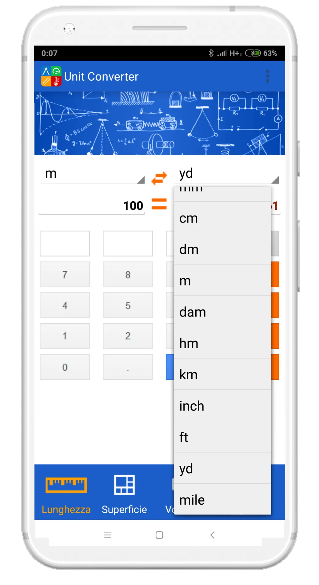 Unit measure conversion | Indus Appstore | Screenshot