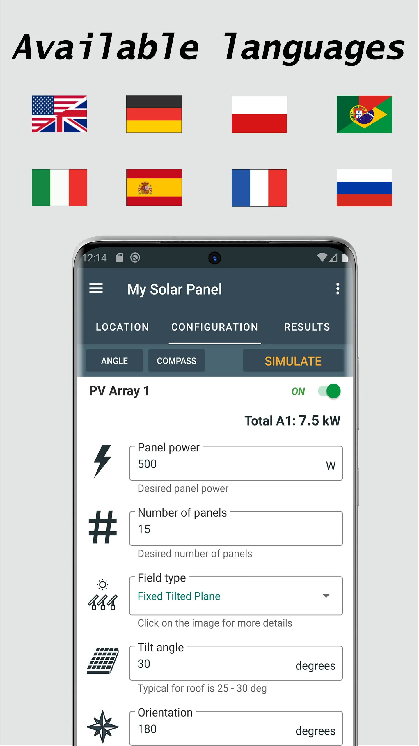 My Solar Panel Lite | Indus Appstore | Screenshot