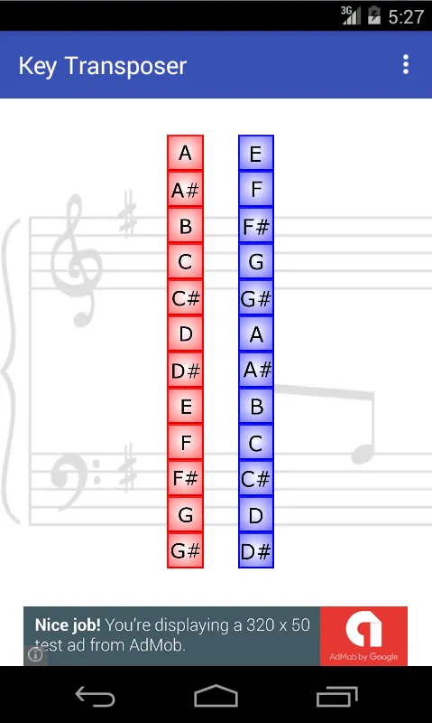 Key Transposer | Indus Appstore | Screenshot