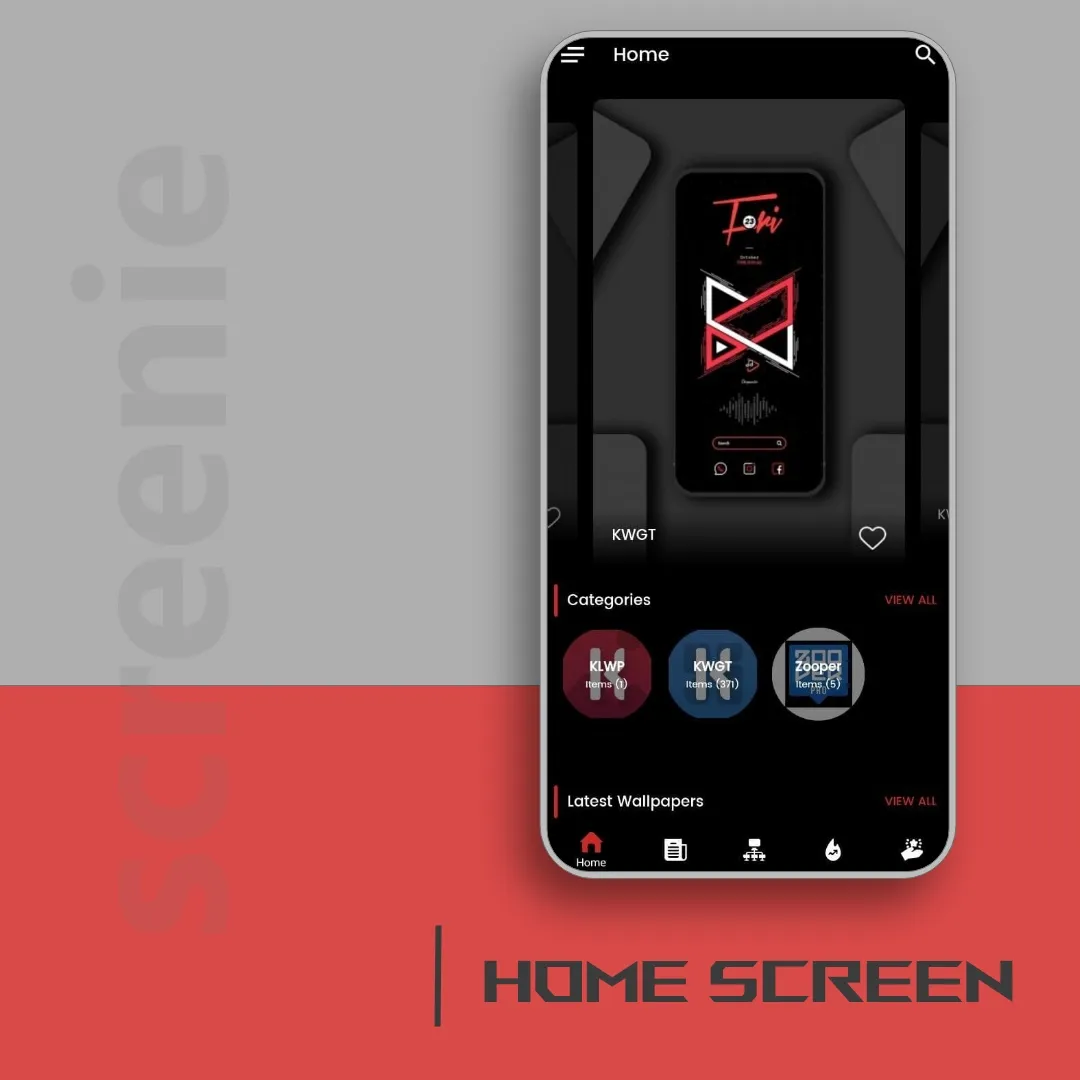 Screenie - Home Screen Setups | Indus Appstore | Screenshot