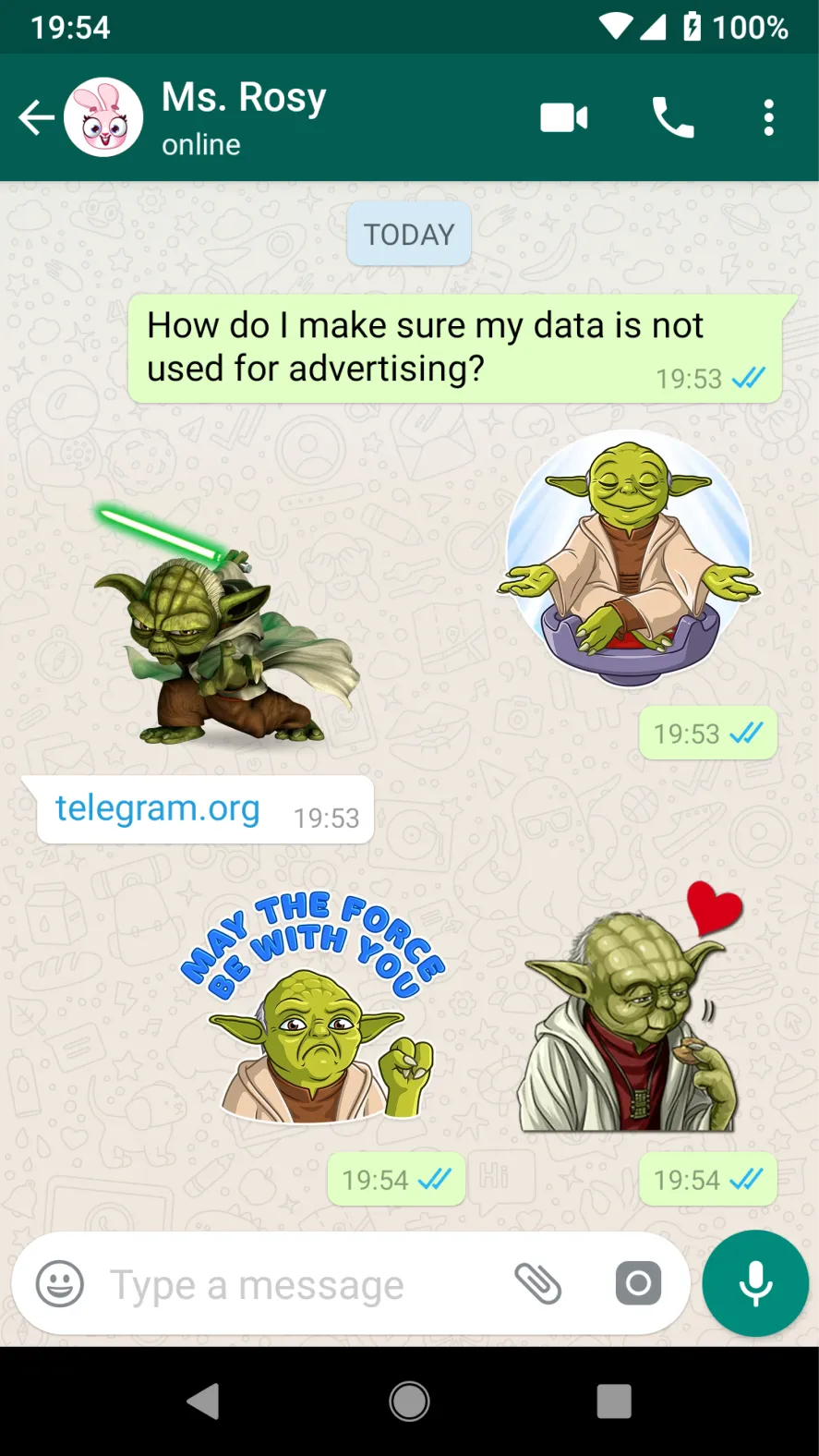 Master Yoda Stickers | Indus Appstore | Screenshot