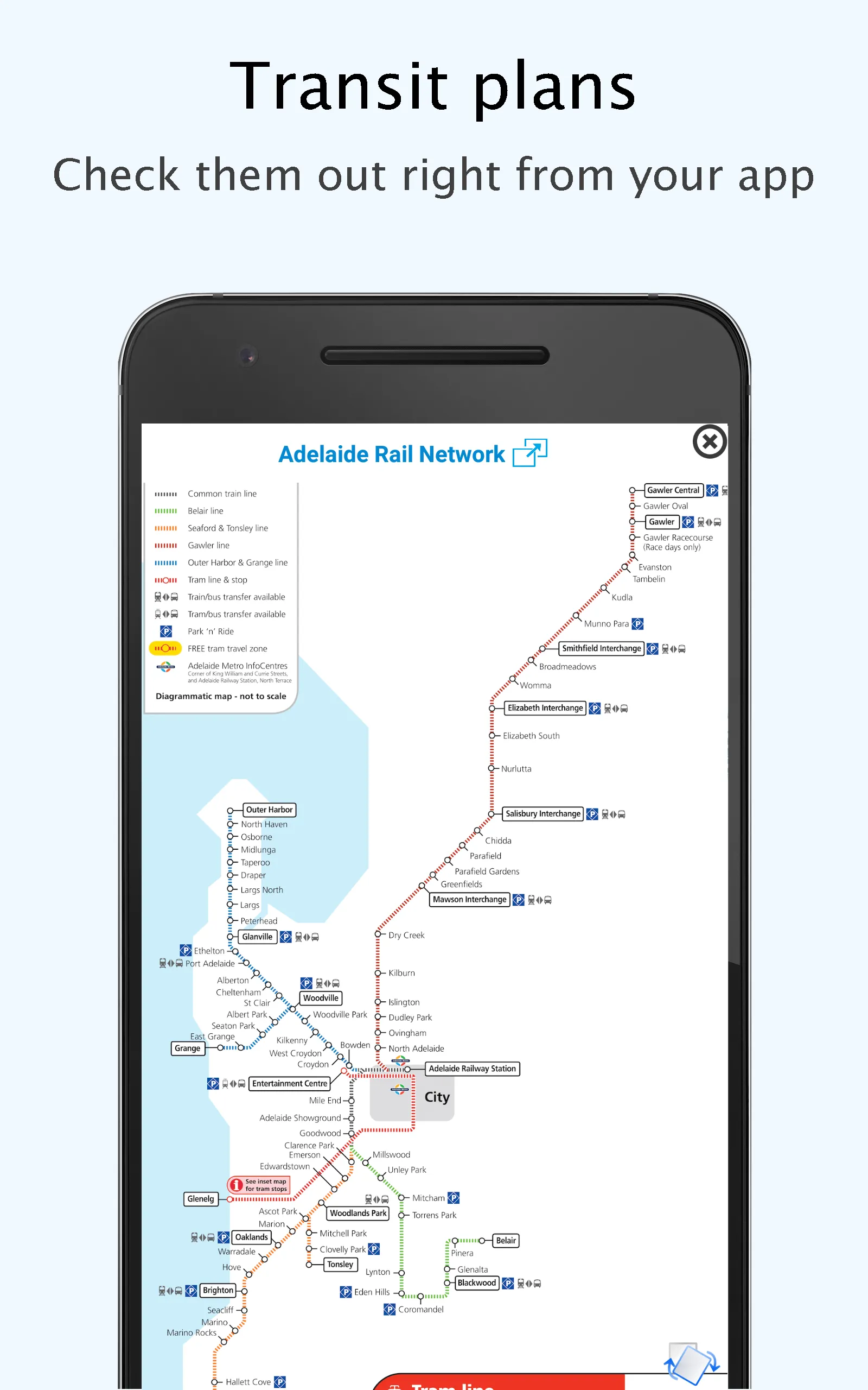 Adelaide Public Transit | Indus Appstore | Screenshot