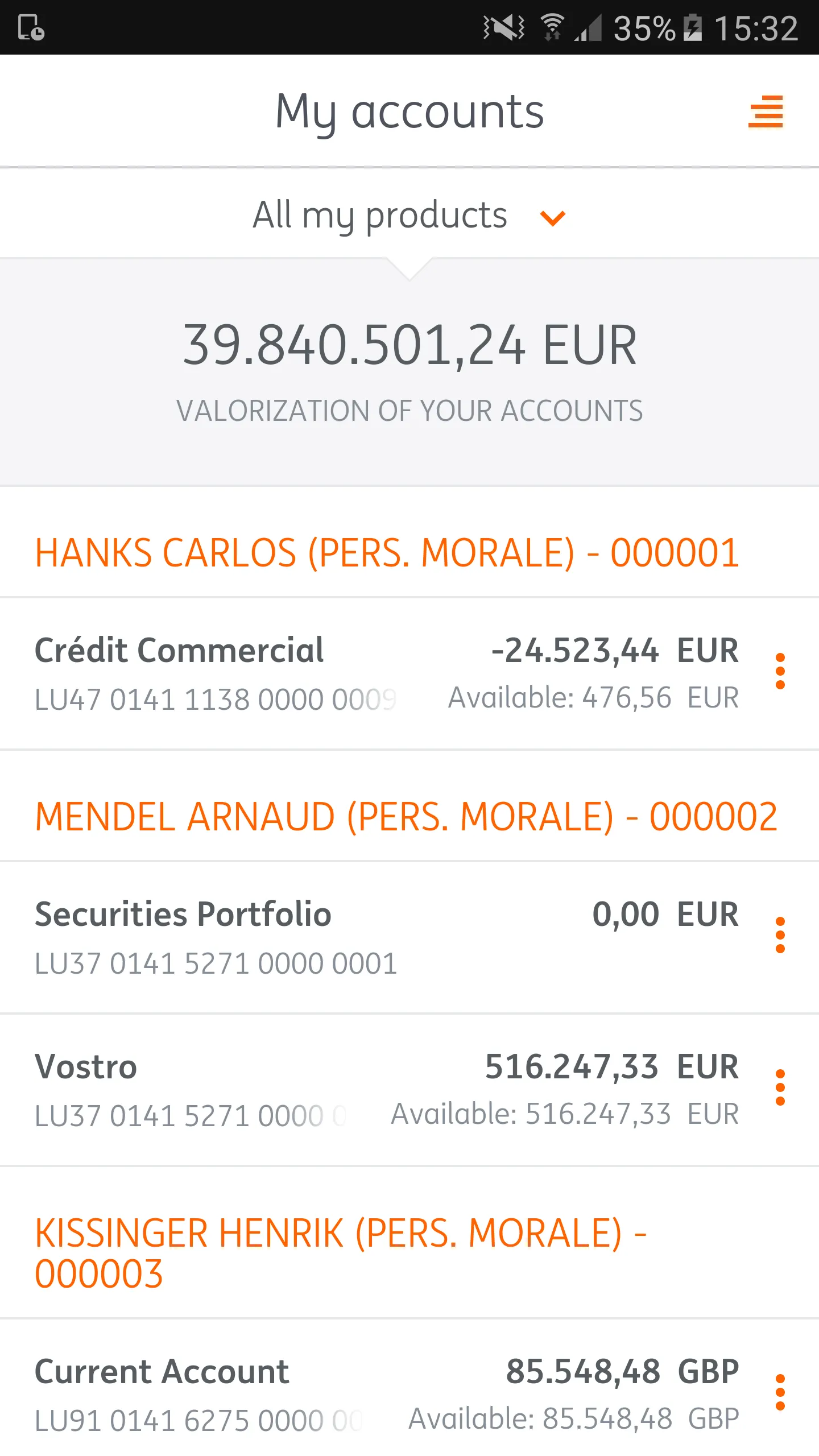 My ING Pro, online banking ING | Indus Appstore | Screenshot