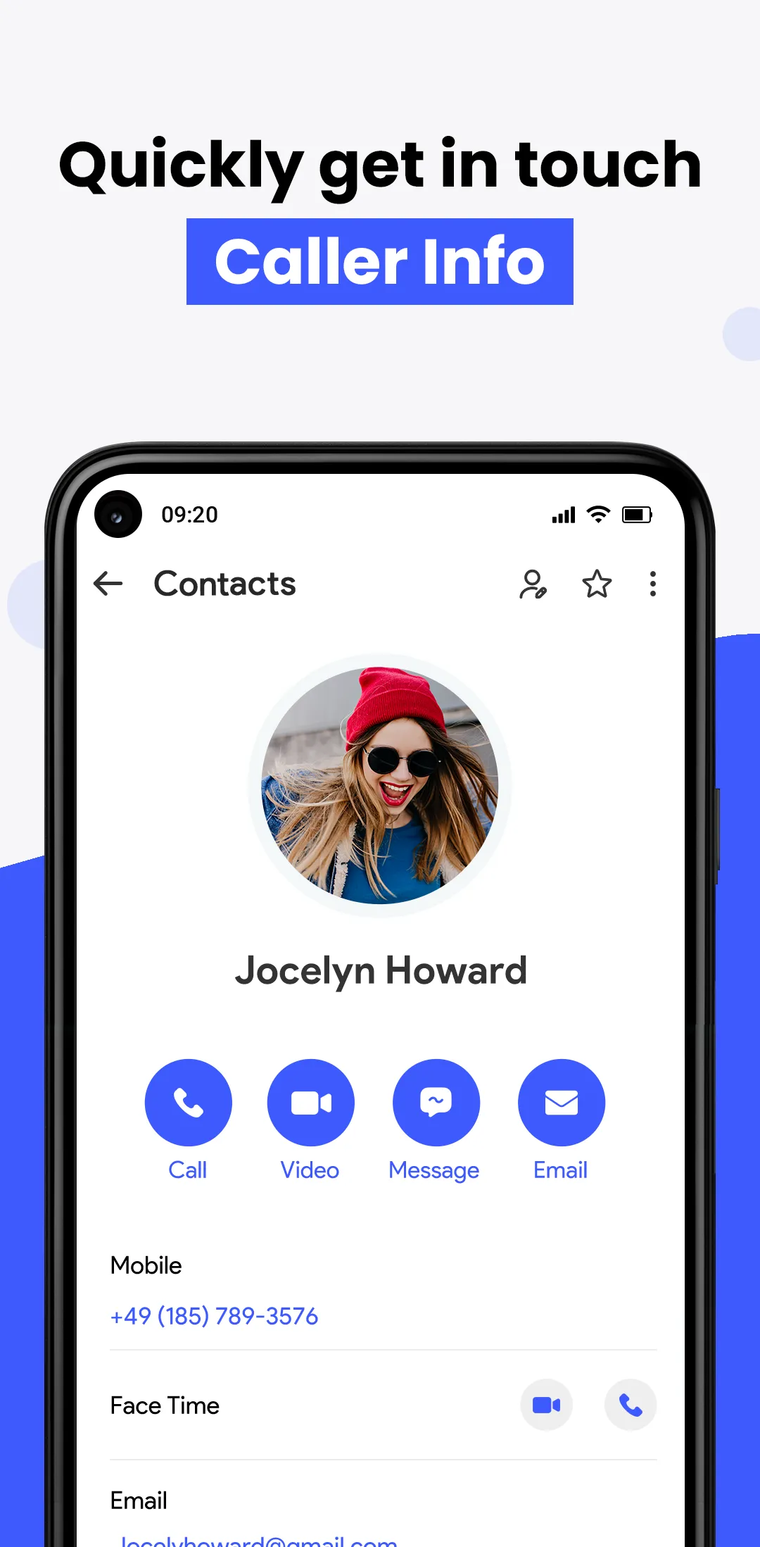 Contacts | Indus Appstore | Screenshot