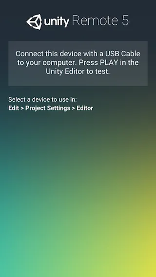 Unity Remote 5 | Indus Appstore | Screenshot