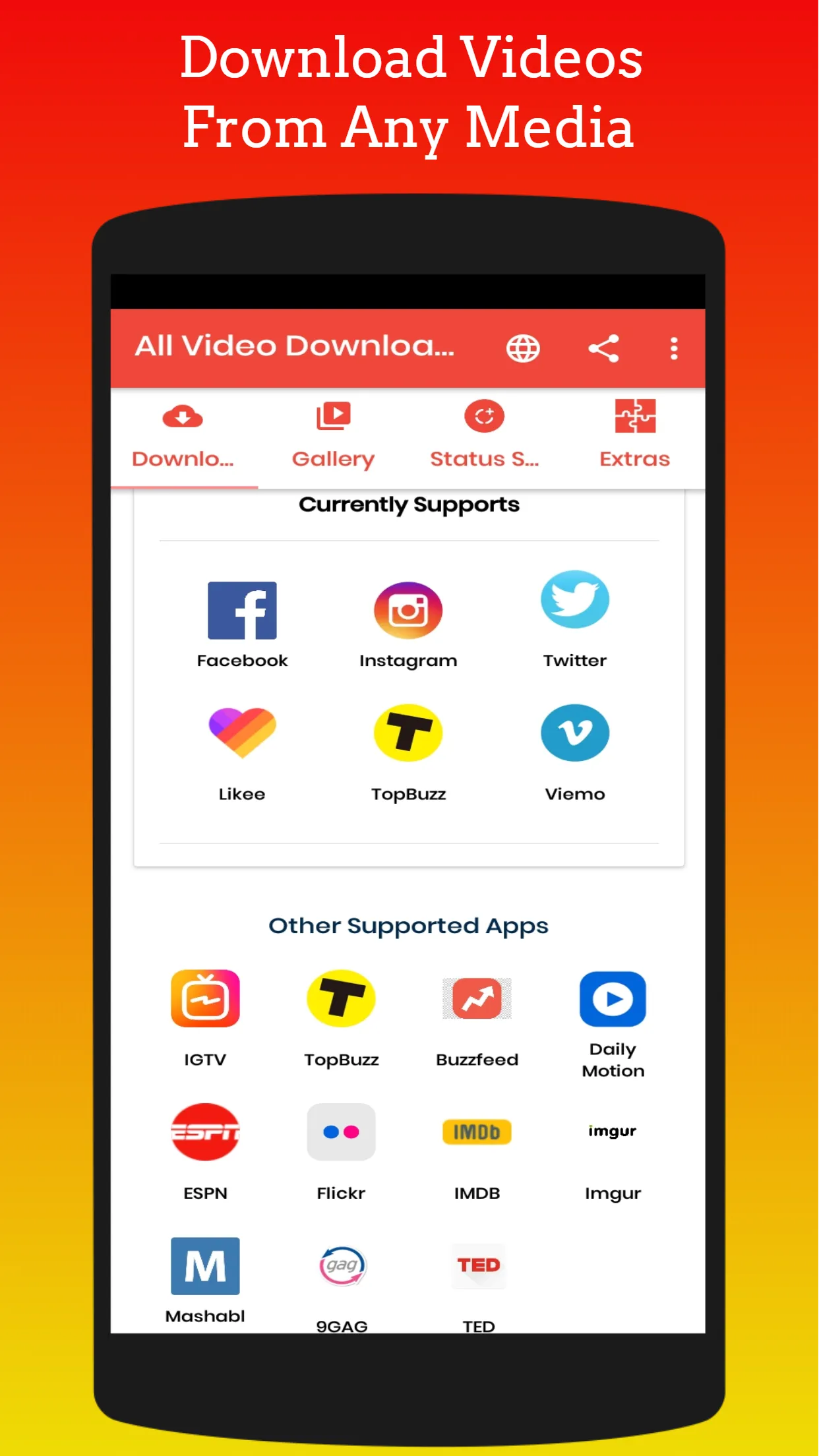 Any Video Downloader, Download | Indus Appstore | Screenshot