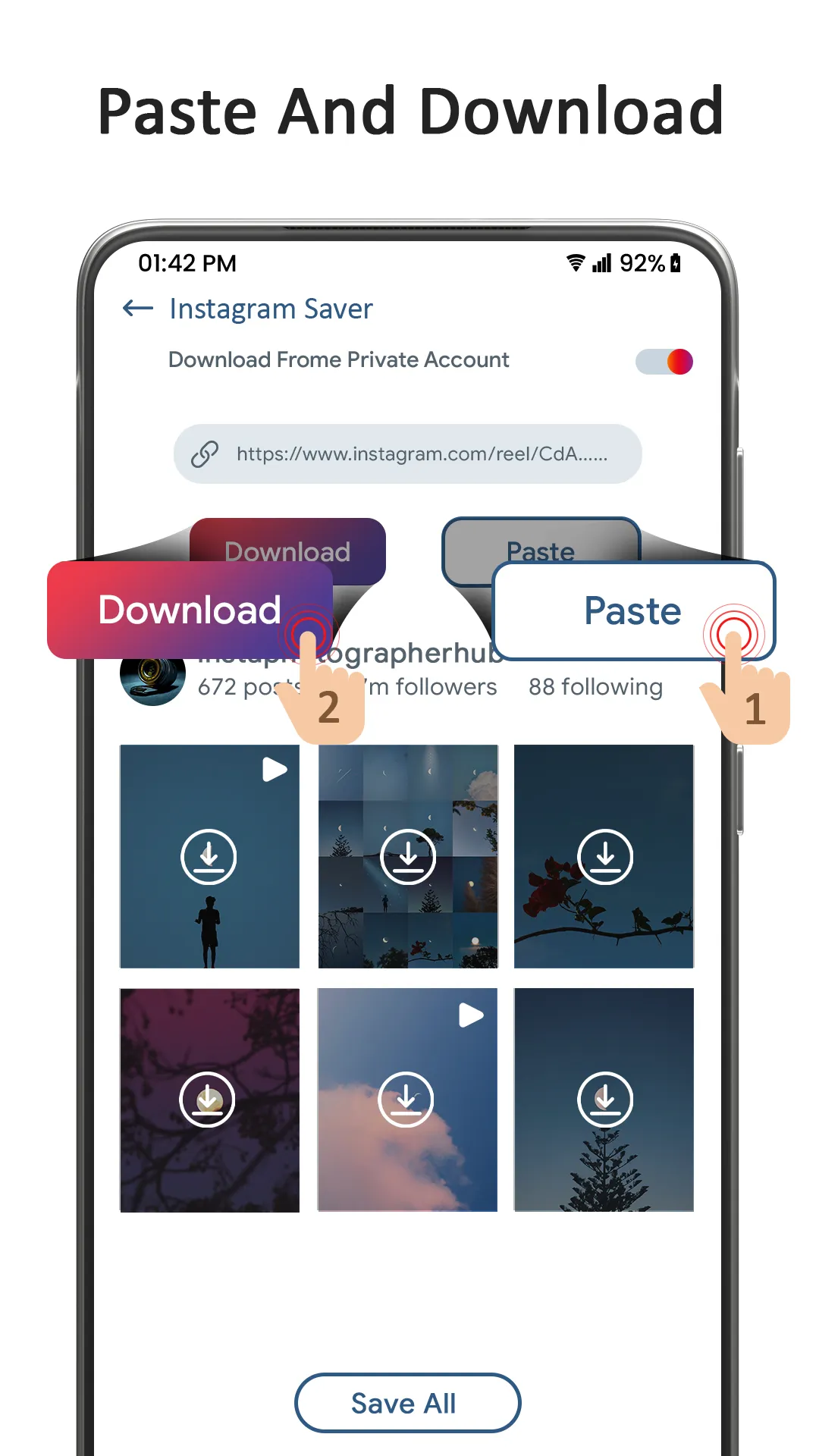 Video Downloader - Story Saver | Indus Appstore | Screenshot