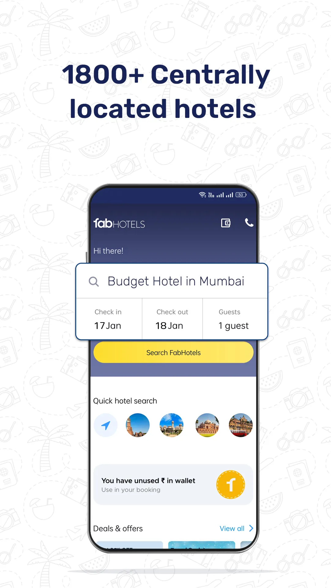 FabHotels: Hotel Booking App | Indus Appstore | Screenshot