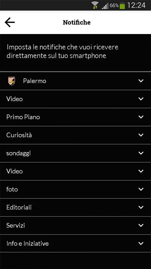 Mediagol Palermo News | Indus Appstore | Screenshot