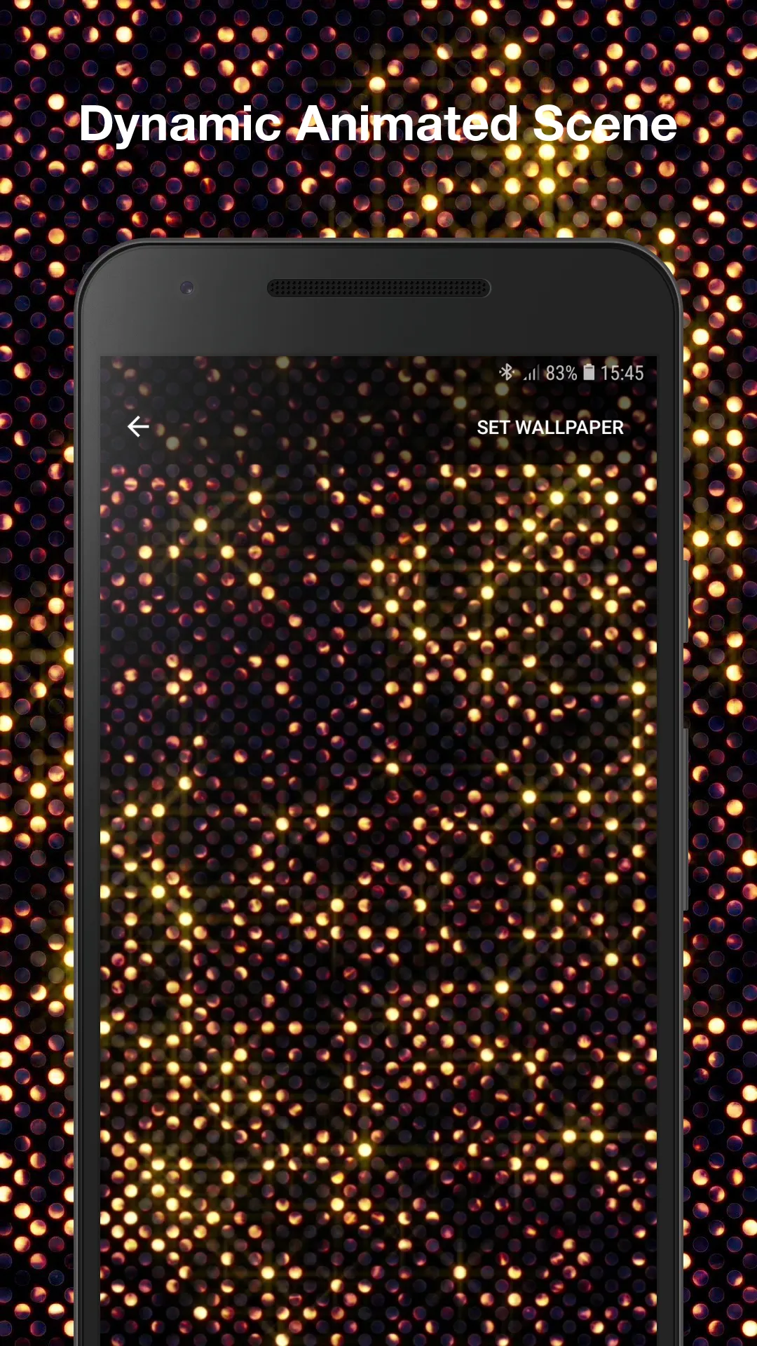 Golden Shine Live Wallpaper | Indus Appstore | Screenshot