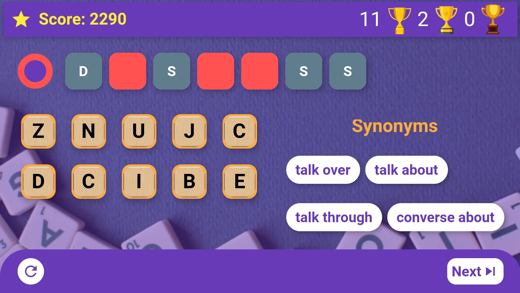 Missing letters - Words Game | Indus Appstore | Screenshot