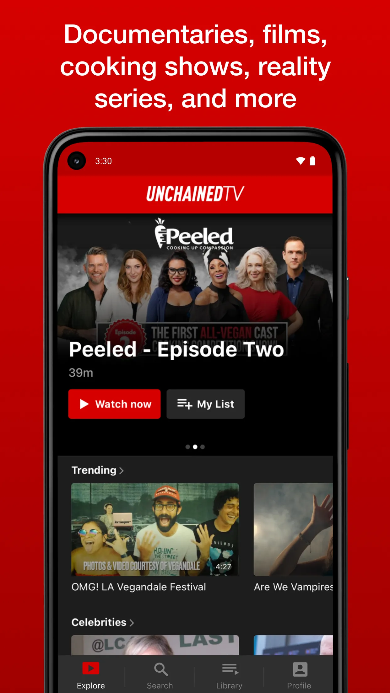 UnchainedTV | Indus Appstore | Screenshot