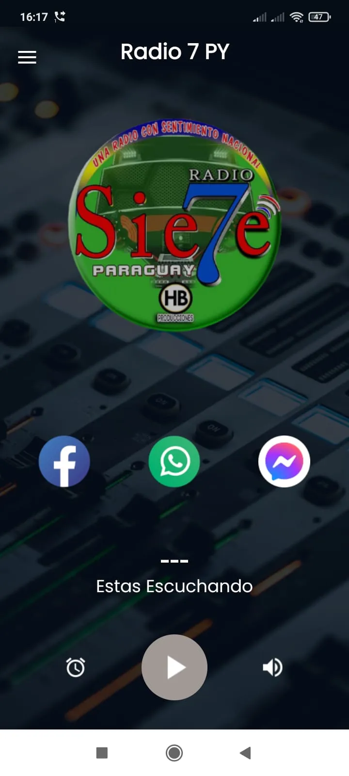 Radio 7 Paraguay Online | Indus Appstore | Screenshot