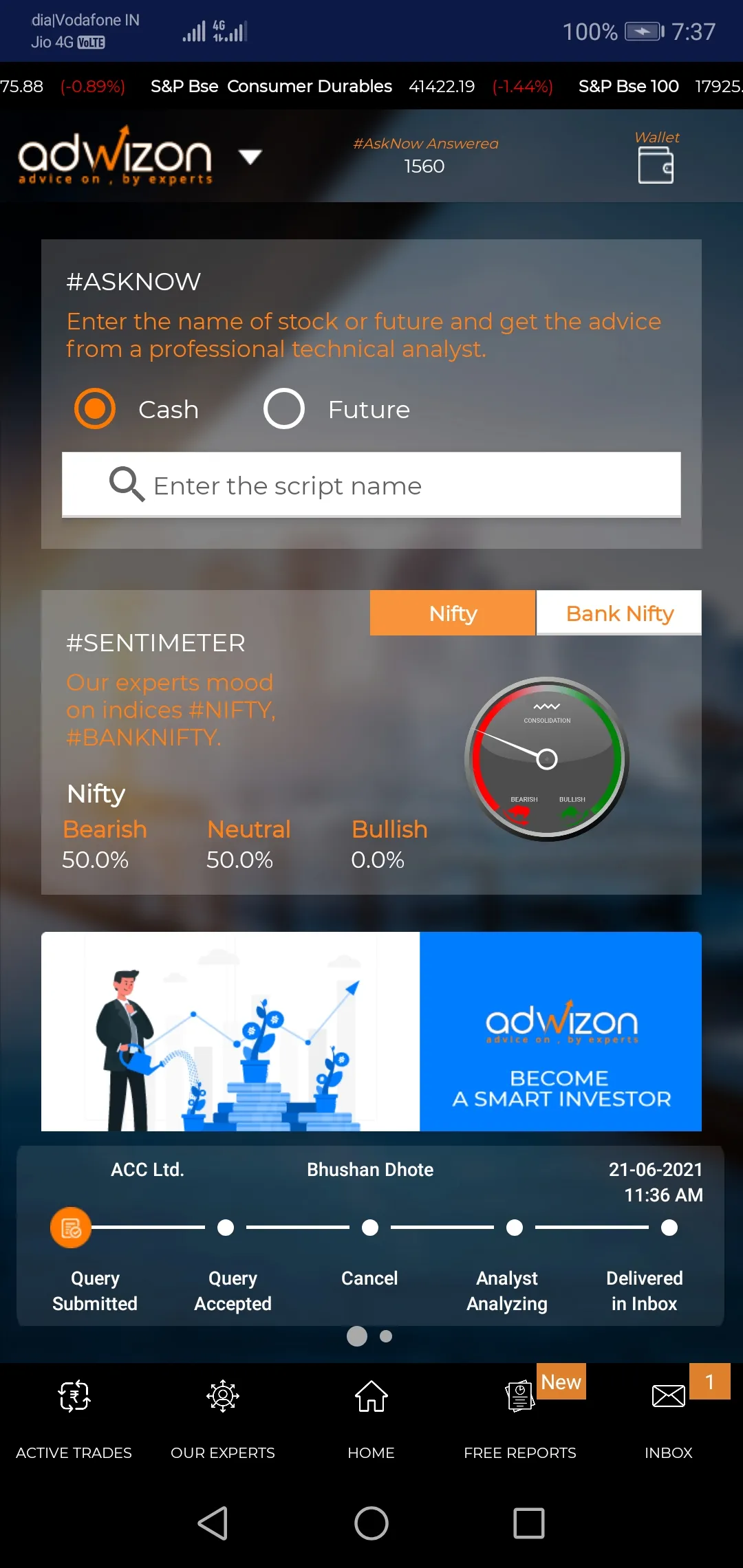 Adwizon - Share Market App | Indus Appstore | Screenshot