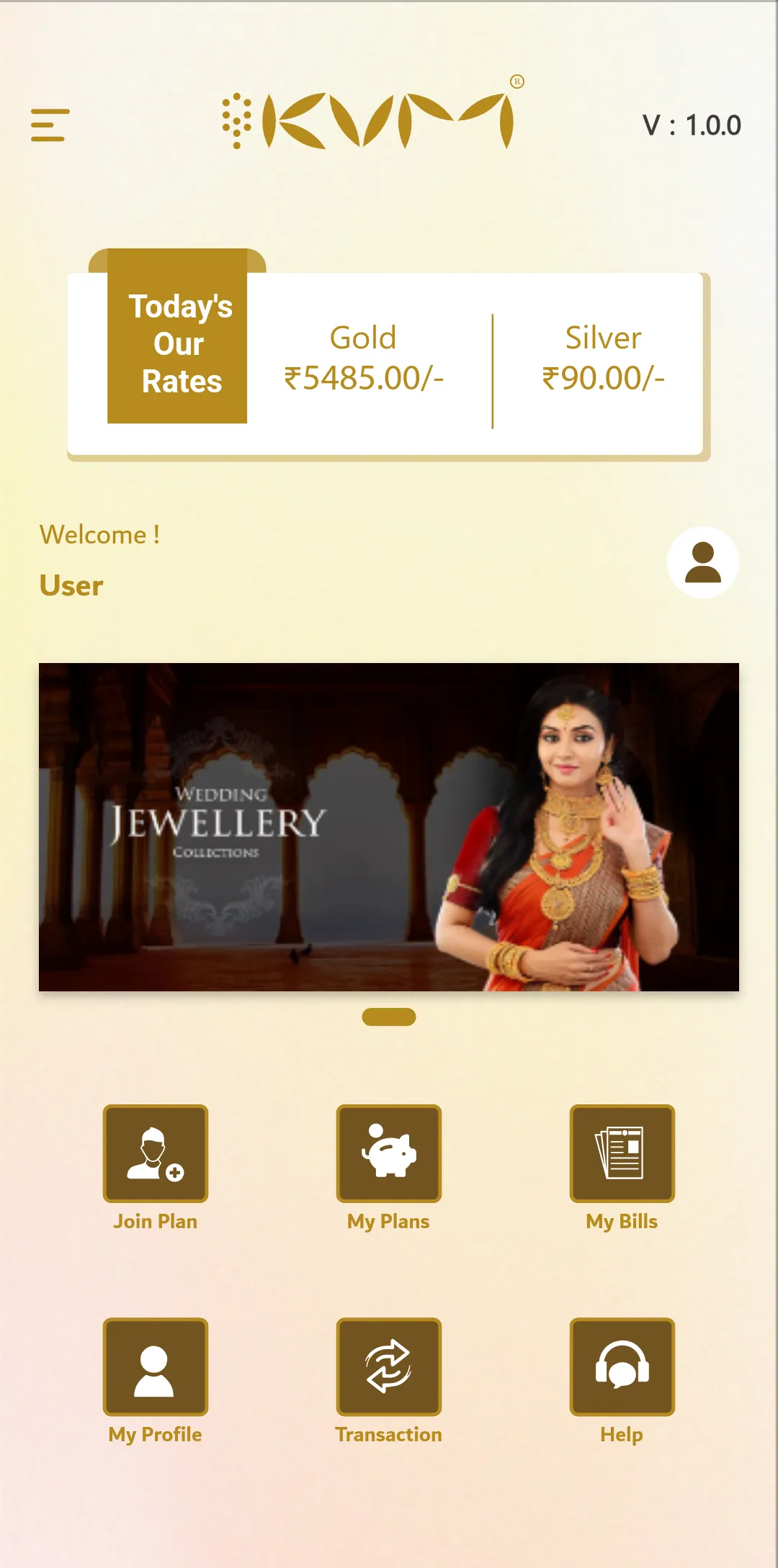 New KVM Jewellers | Indus Appstore | Screenshot