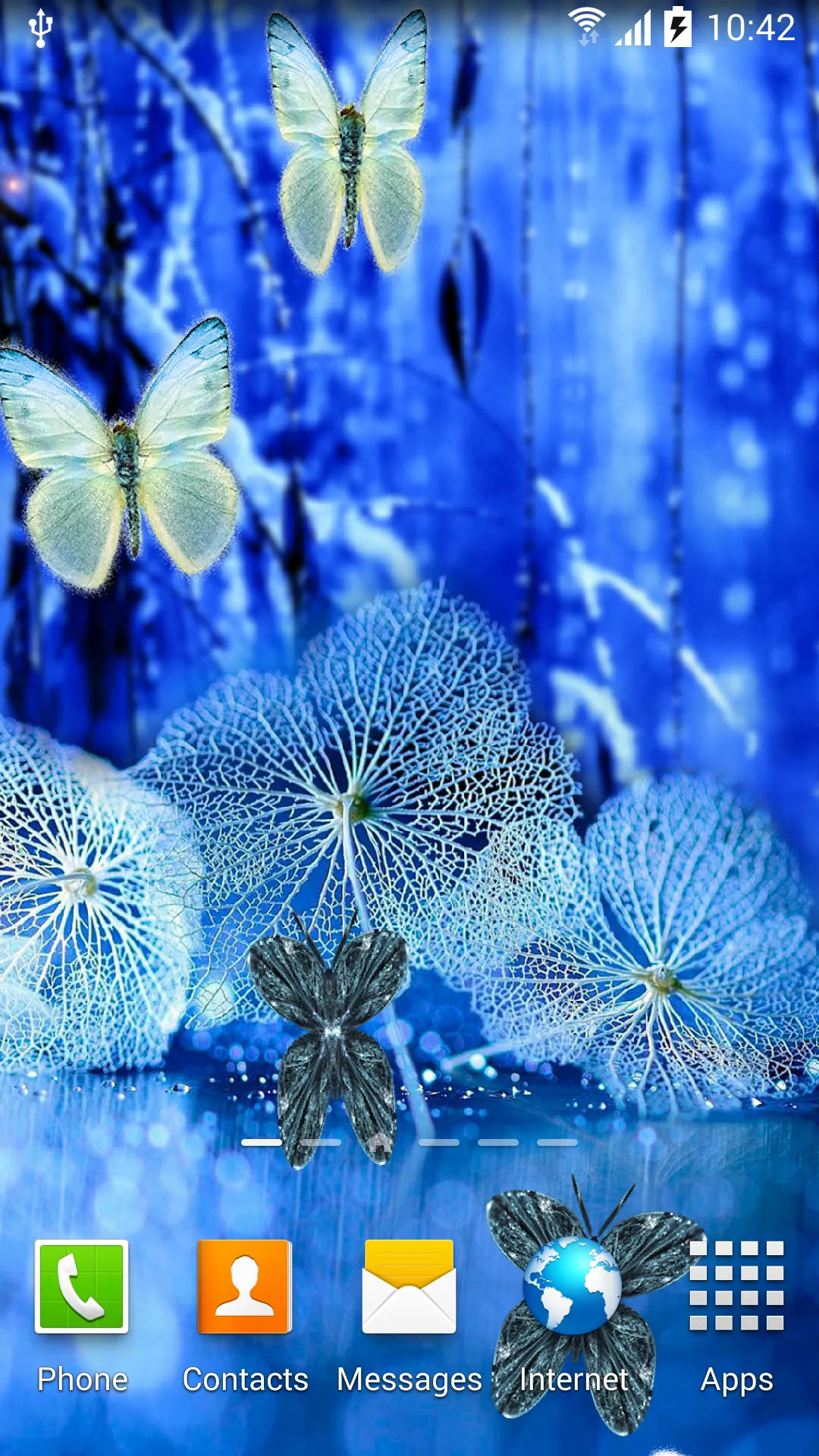 Abstract Butterflies Wallpaper | Indus Appstore | Screenshot