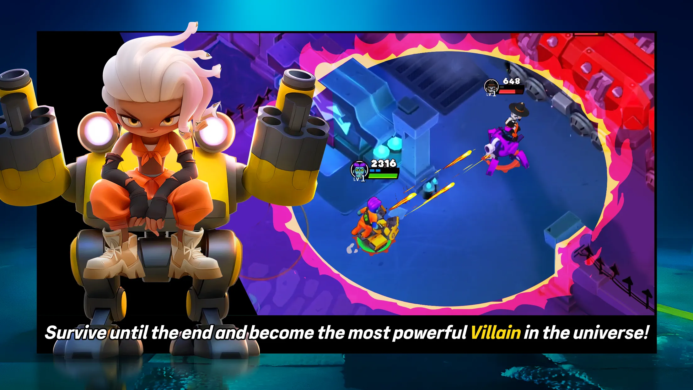 Villains: Robot BattleRoyale | Indus Appstore | Screenshot