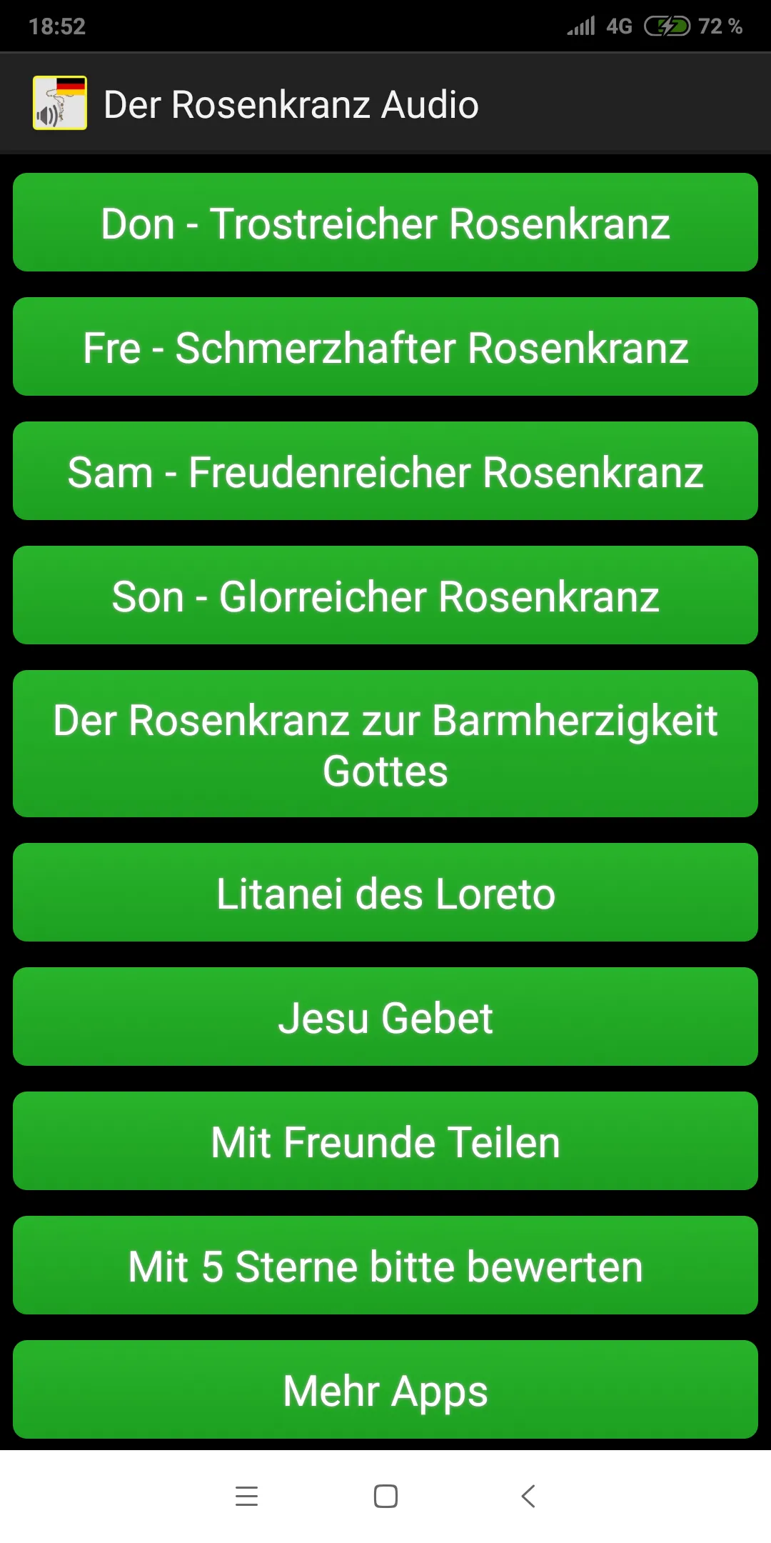 Rosenkranz Deutsch Audio | Indus Appstore | Screenshot