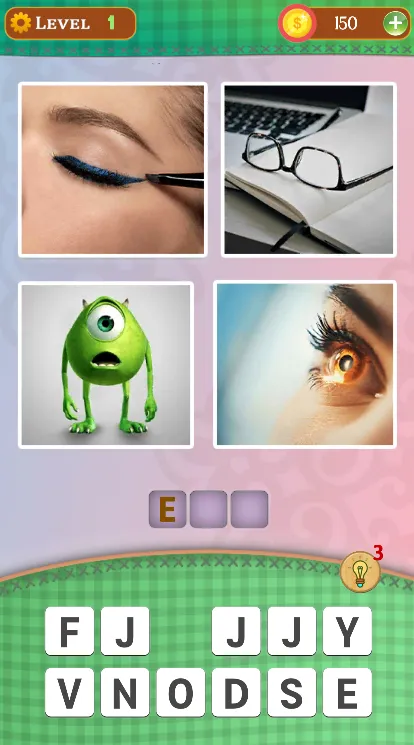 4 Pics 1 Word Science | Indus Appstore | Screenshot