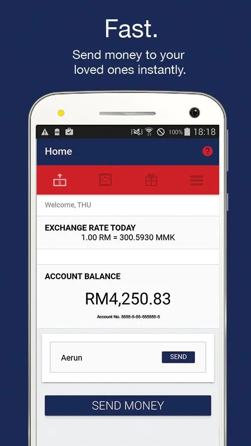 Alliance Cash2Home Lite | Indus Appstore | Screenshot