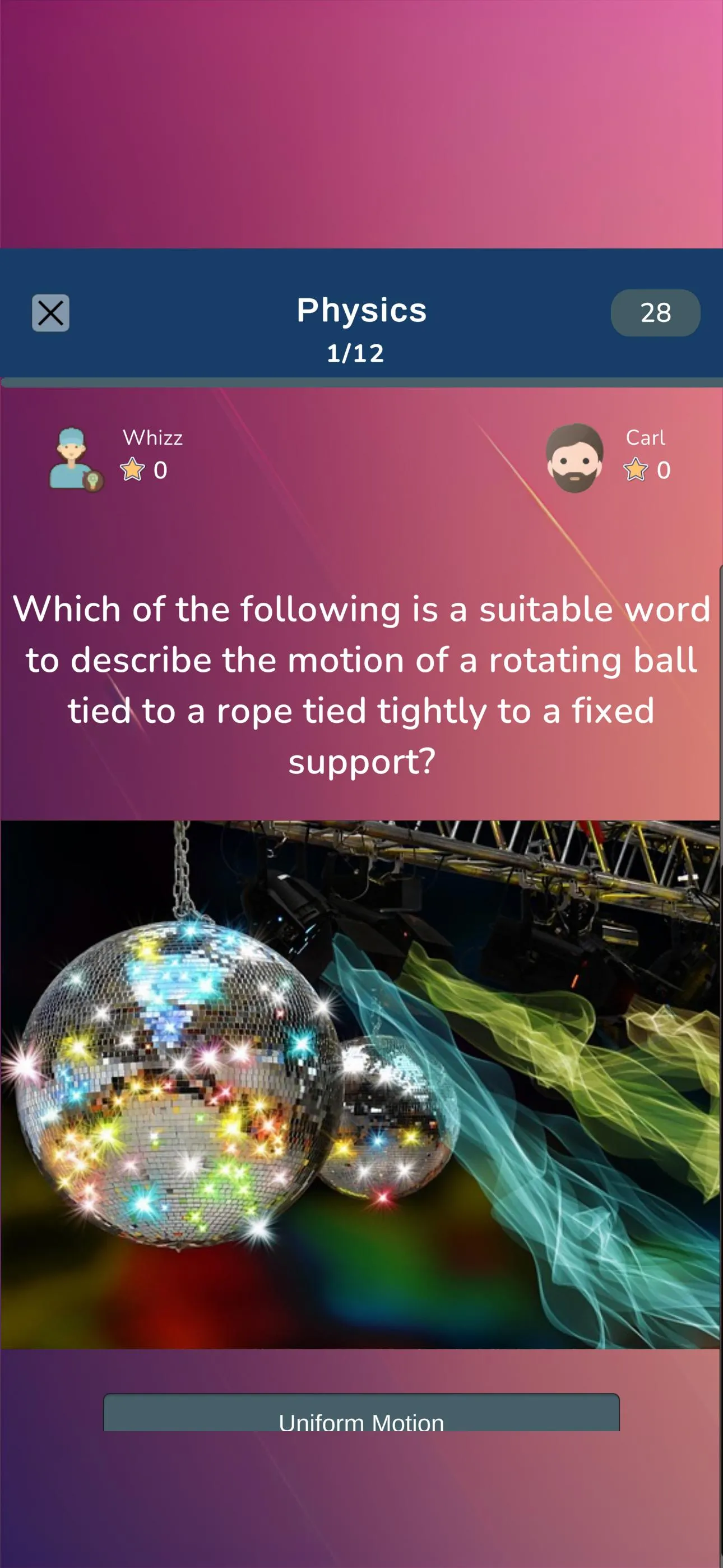 Physics Test Quiz | Indus Appstore | Screenshot