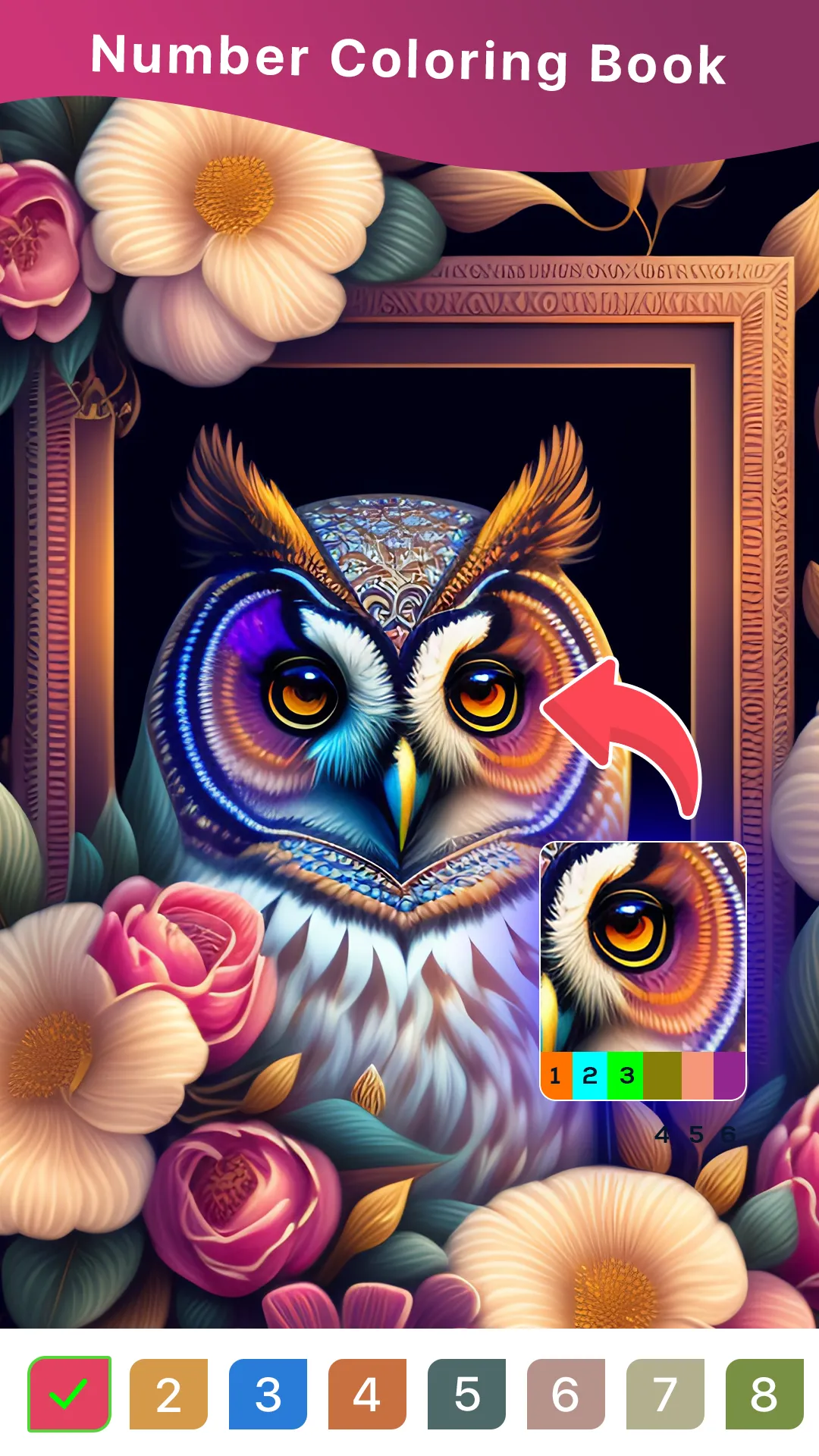 Paint by number: Coloring book | Indus Appstore | Screenshot