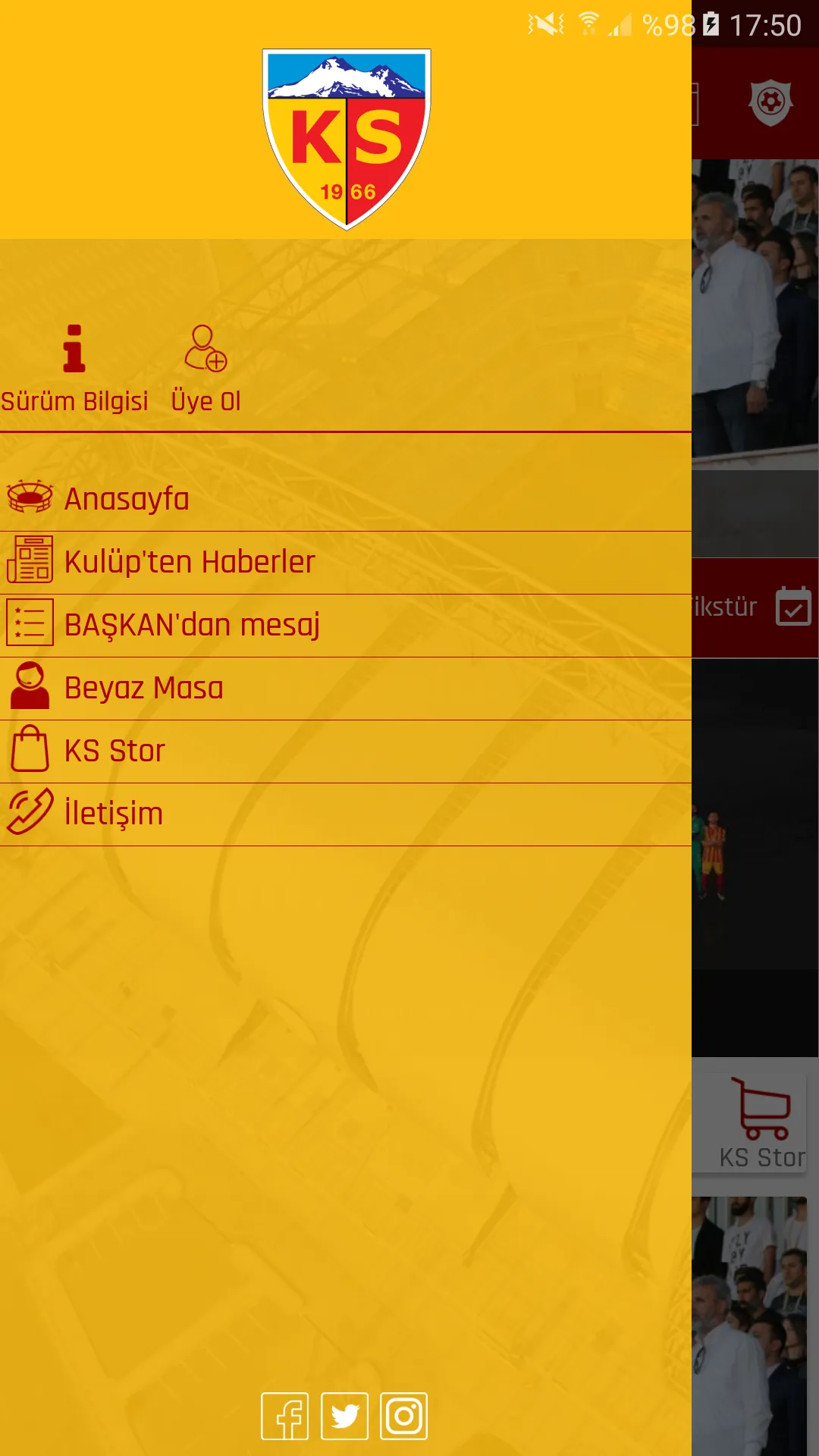 Kayserispor | Indus Appstore | Screenshot